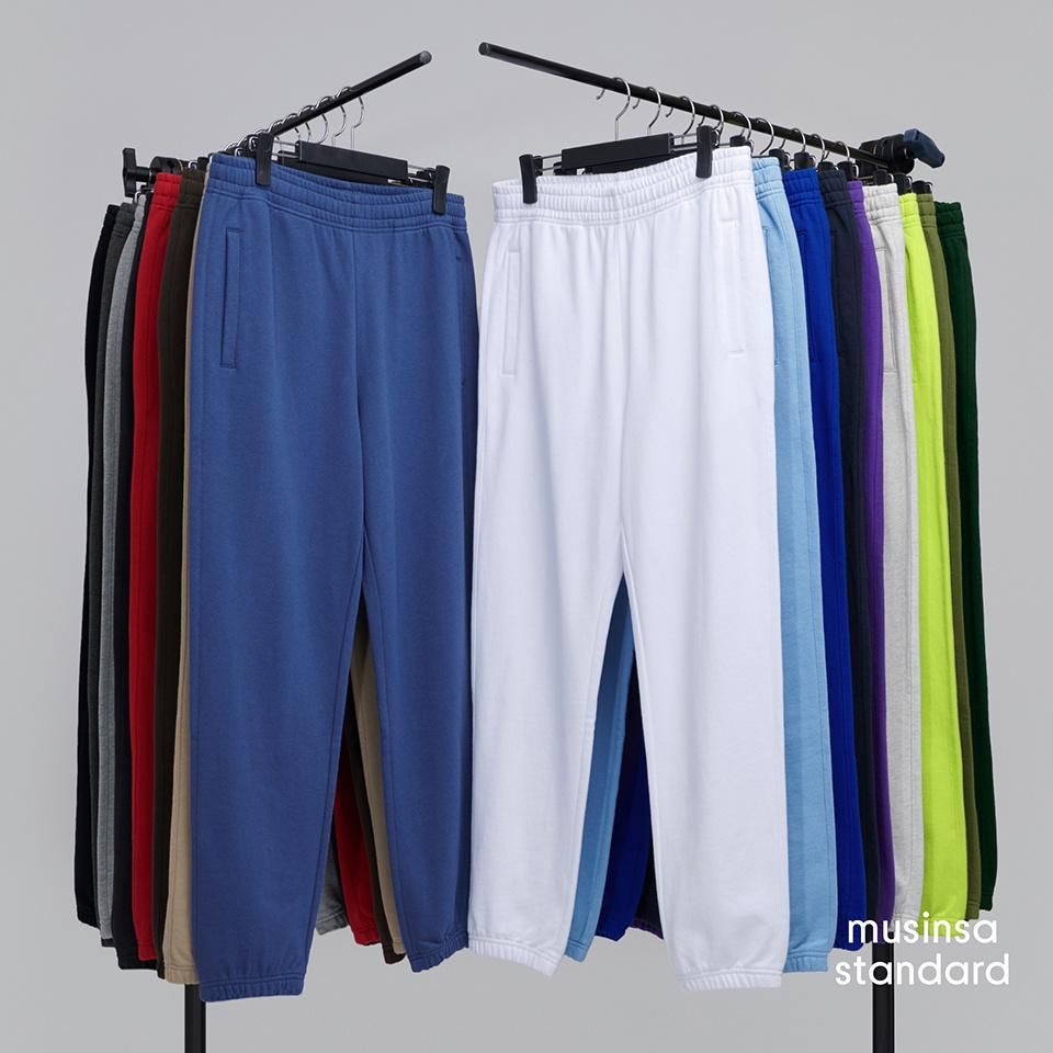 MUSINSA公式 | MUSINSA STANDARD スウェットパンツ[メランジグレー]
