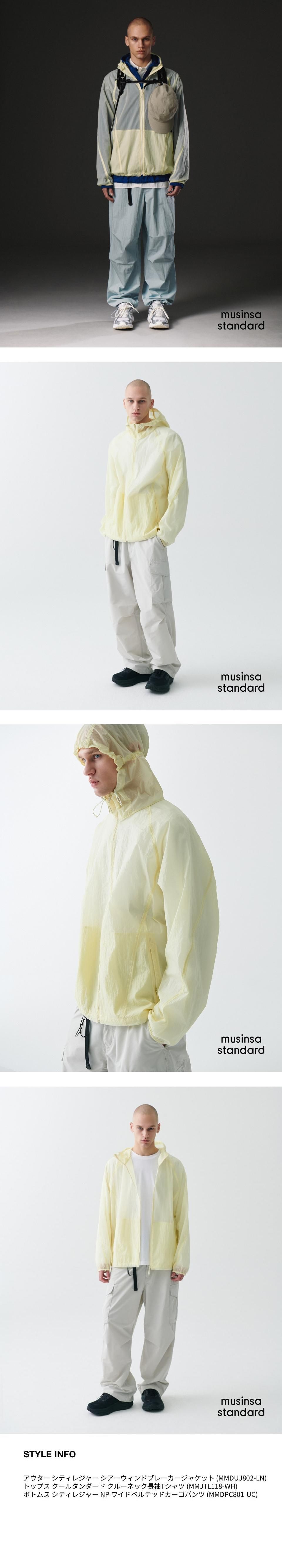 MUSINSA公式 | MUSINSA STANDARD [シティレジャー] シアウィンド