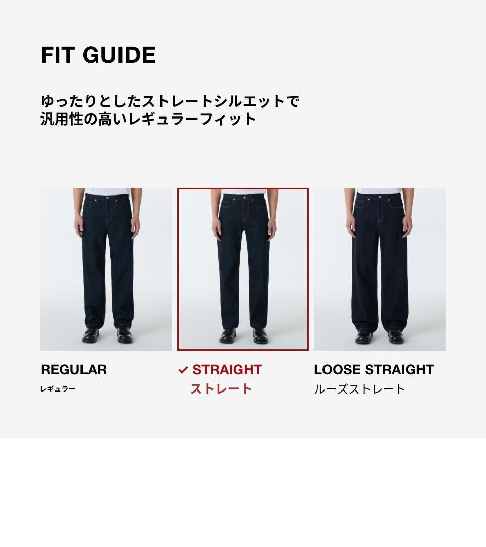 MUSINSA公式 | MUSINSA STANDARD ストレートデニムパンツ[ウォッシュド