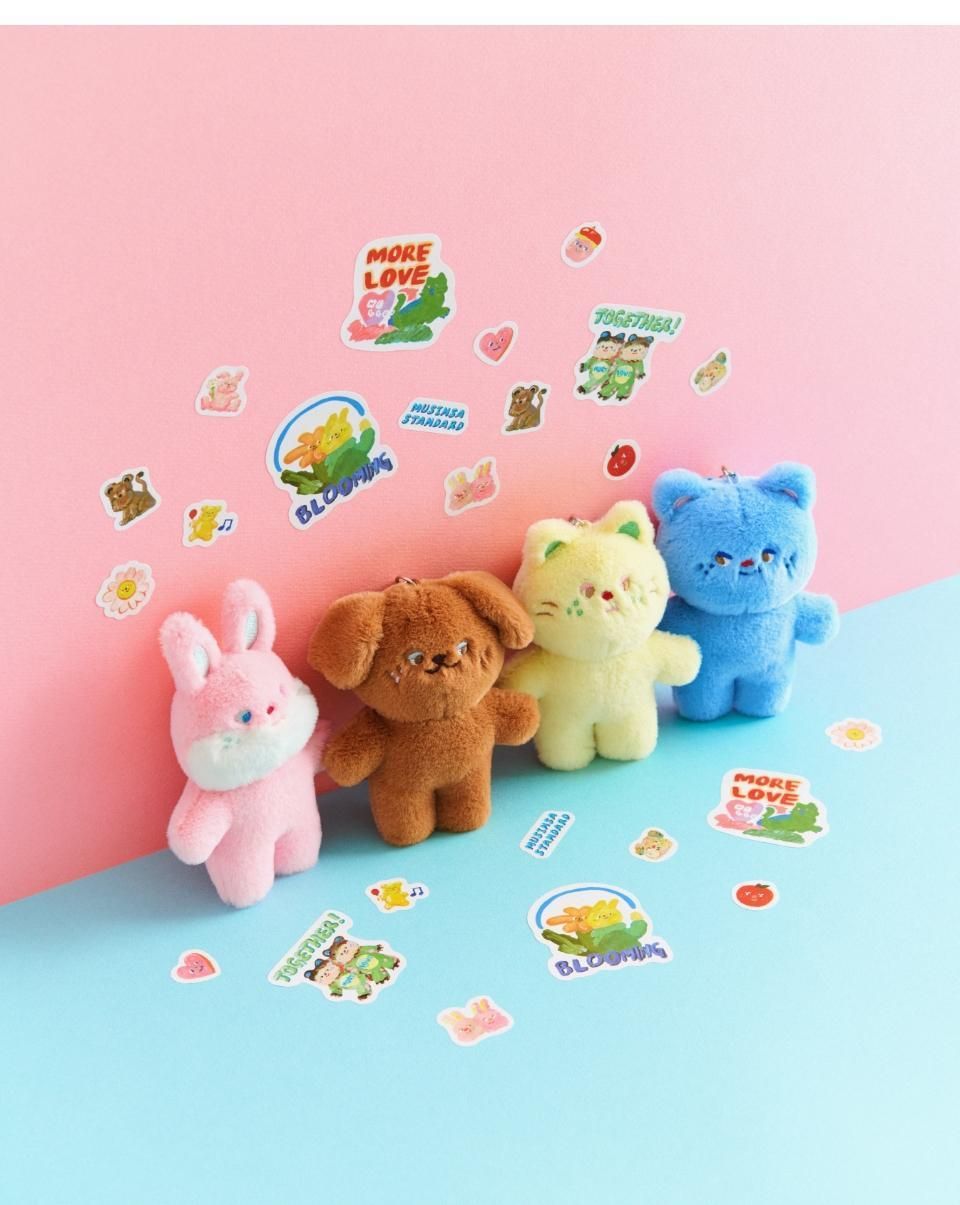 MUSINSA公式 | MUSINSA STANDARD ブルーベアキーホルダー[ブルー]