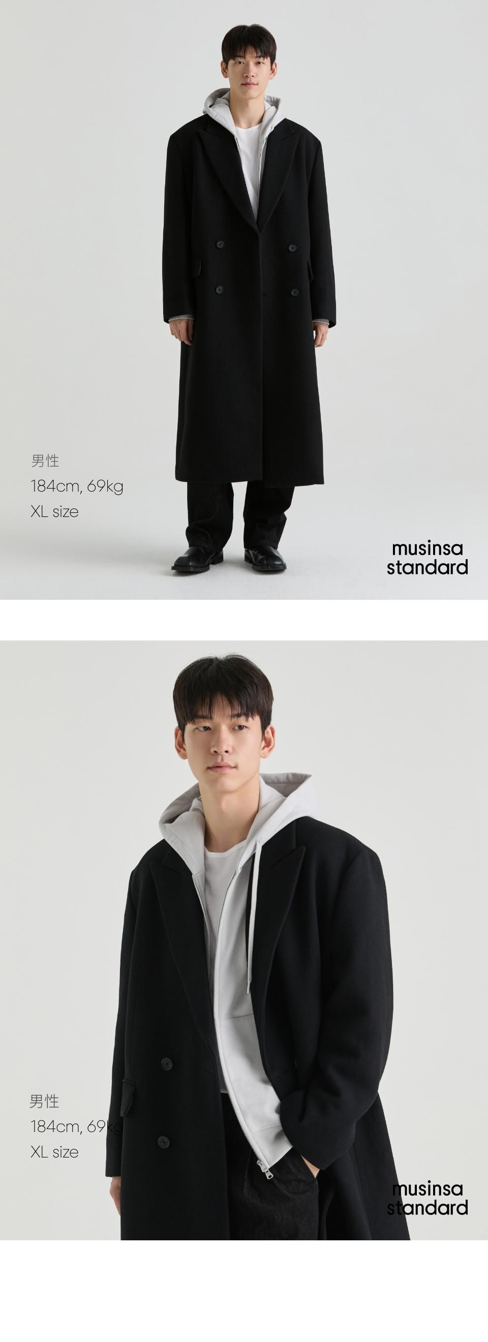 MUSINSA公式 | MUSINSA STANDARD ウールブレンドビッグダディダブル