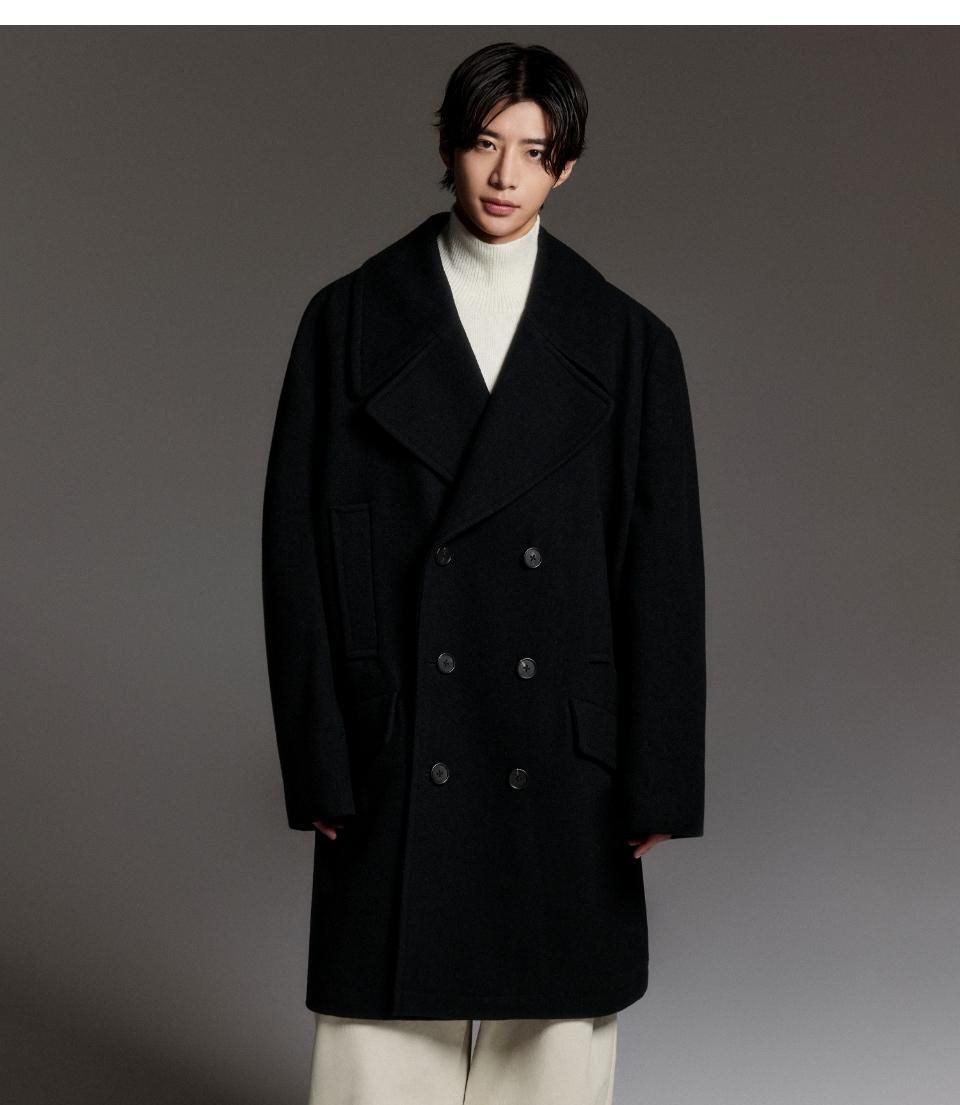 MUSINSA公式 | MUSINSA STANDARD ウールブレンドエクストラオーバー