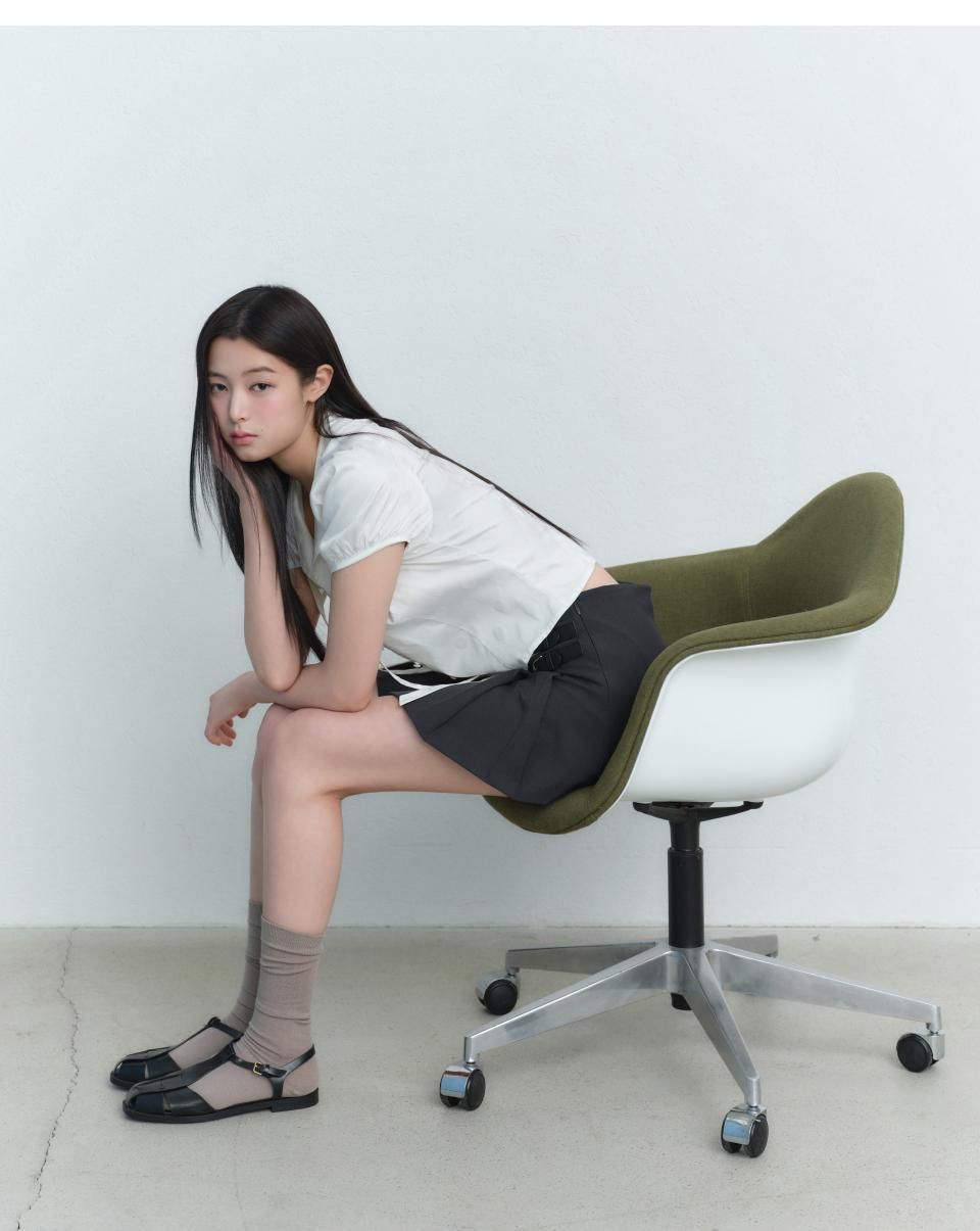 MUSINSA公式 | MUSINSA STANDARD WOMAN ウィメンズドットパフスリーブ