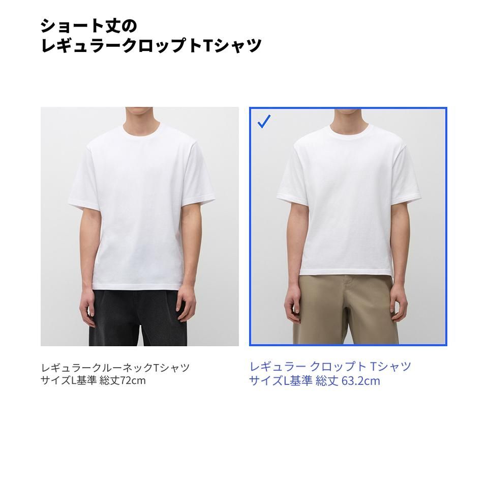 MUSINSA公式 | MUSINSA STANDARD レギュラークロップTシャツ（8色）