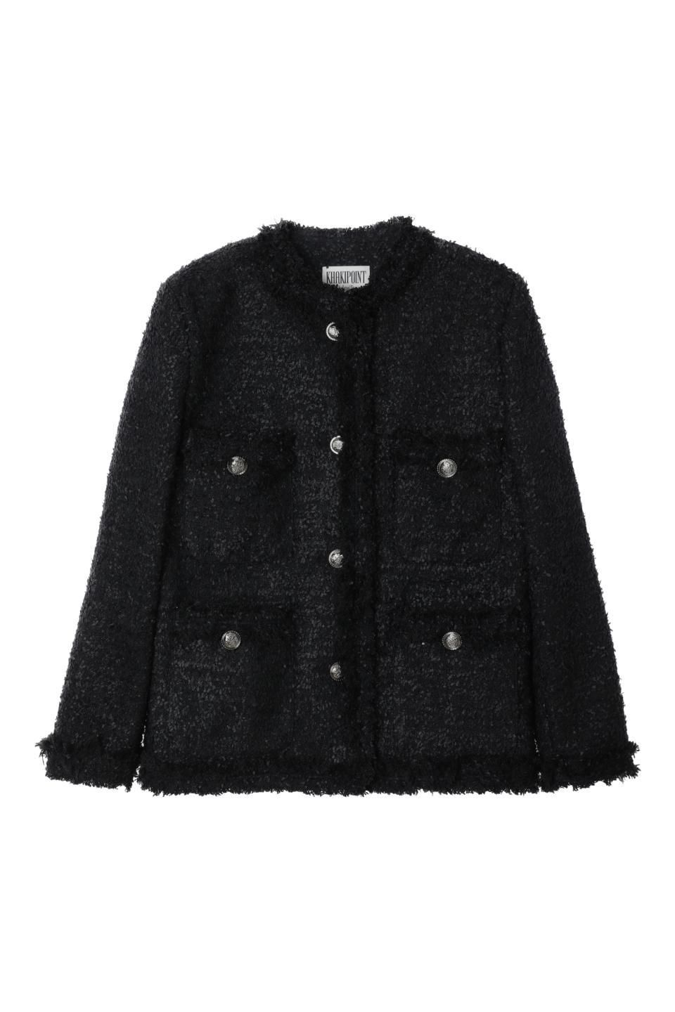 Khakipoint Tweed Jacket 韓国 musinsa ジャケット f194b1f64752c25795a3f849.jpg?w=780