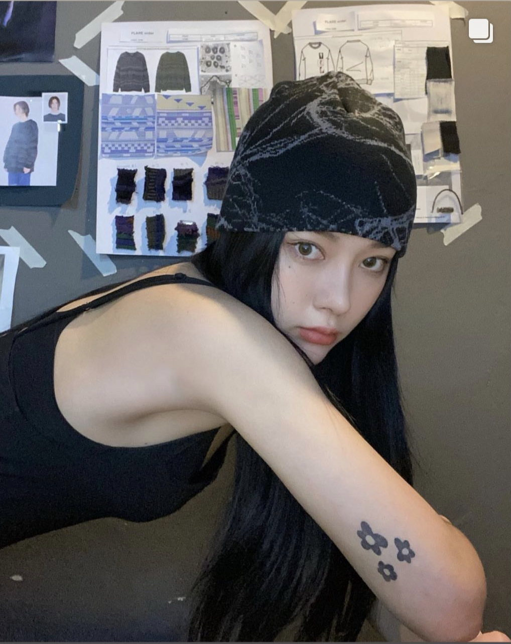 FLARE UP☆Chaos Knit Beanie Product — Jean Dawson