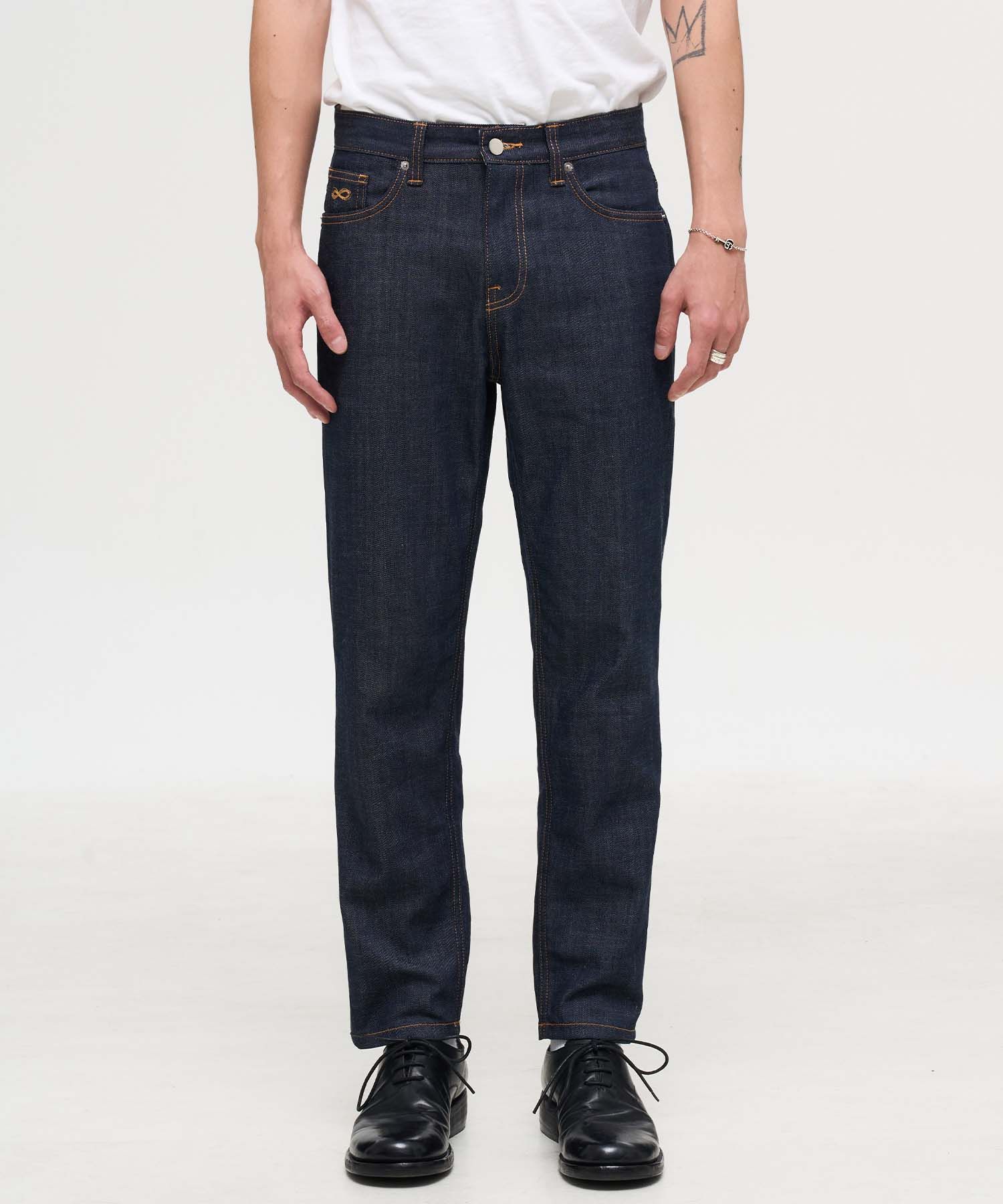 ★MUSINSA STANDARD★ Fatigue Banding Bermuda Denim Pants Lig MUSINSA | MUSINSA STANDARD Fatigue Banding Bermuda Denim