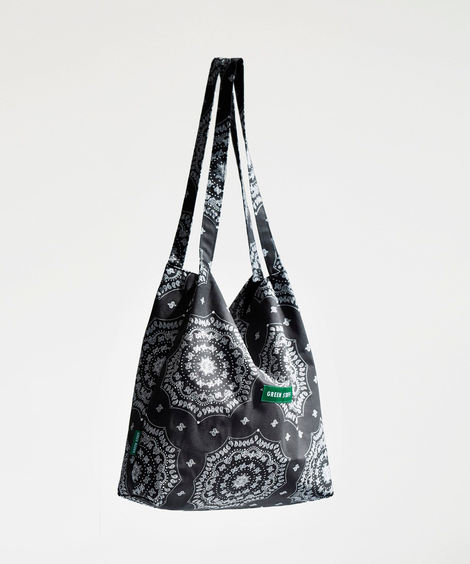 エコバッグ GREEN STUFF Casual, boxy shopper bag 53 Paisley Eco Bag all MUSINSA | GREEN STUFF Boxy Shopper Bag 53 Paisley Eco Bag
