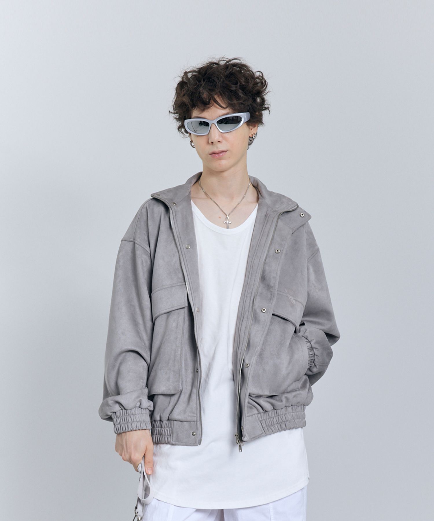 MUSINSA公式 | STANDARDERROR 87-STAN011 ハイネックポケットスエード 