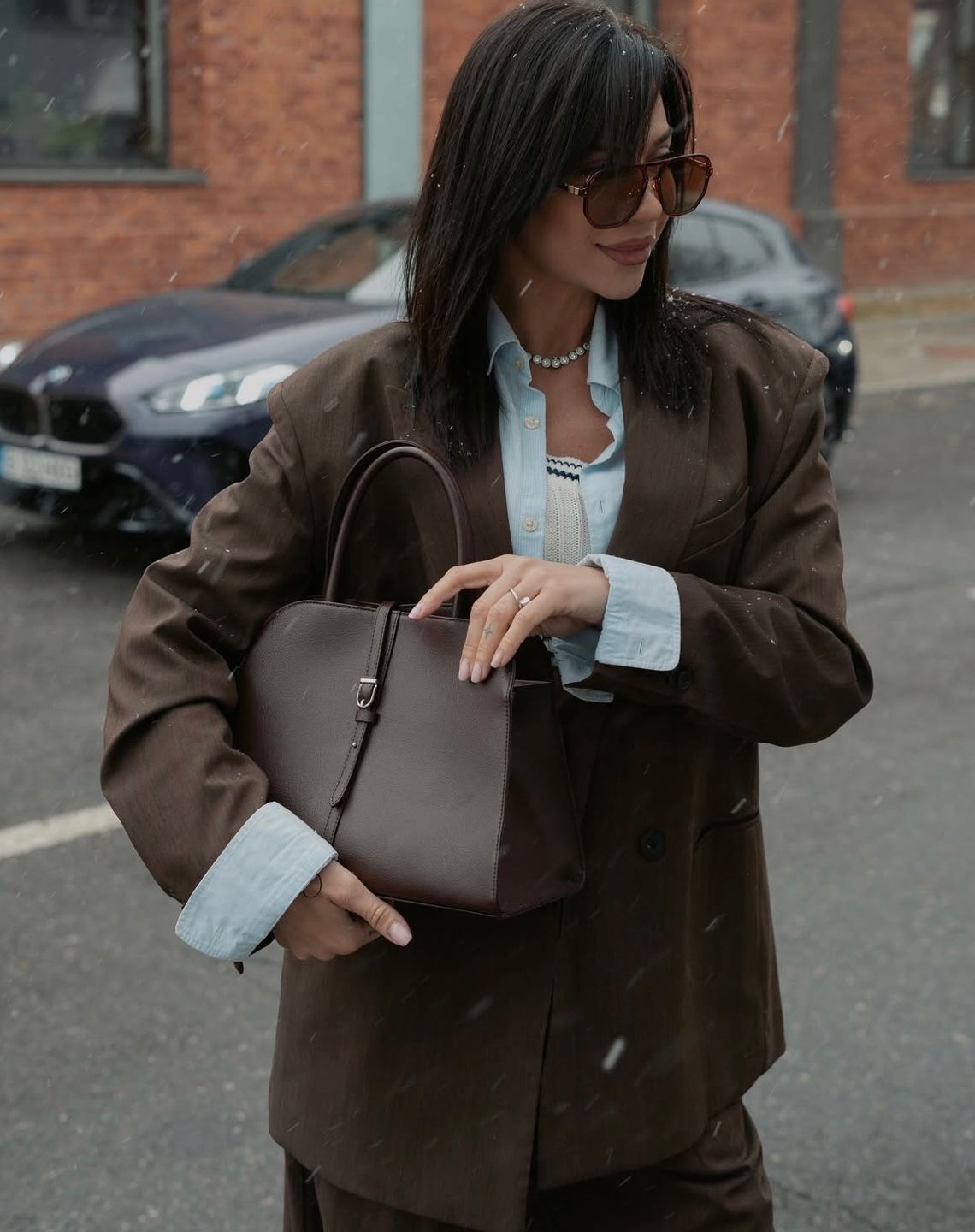 BLANC MEDIUM BURGUNDY BROWN - MONOROW | 60% - Asian Fashion