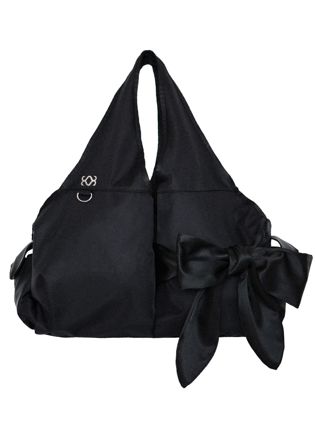 【SIWEOL107】bow shoulder bag MUSINSA | SIWEOL107 [Nylon] Bow Shoulder Bag (Black)