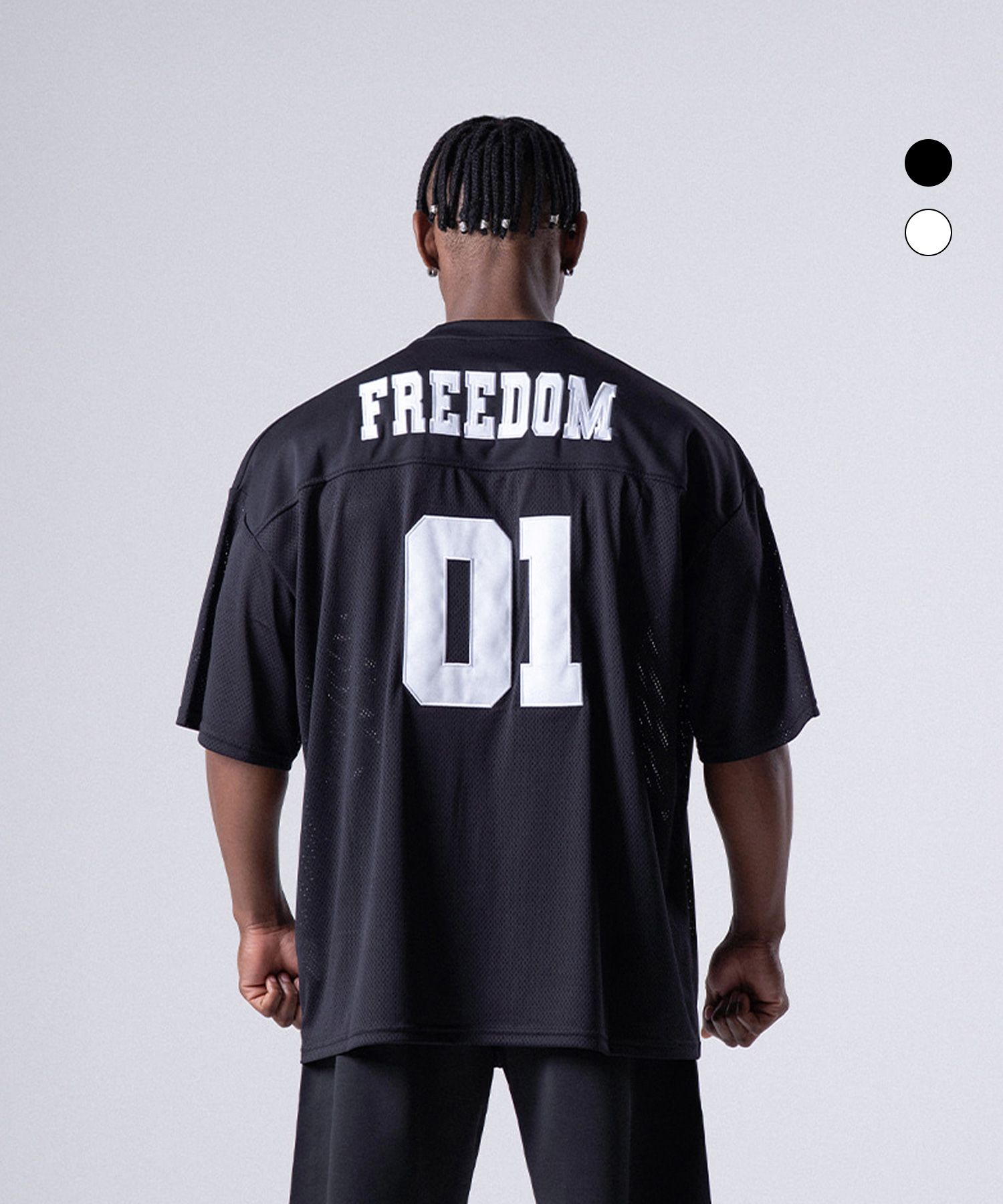 Freedom　Mesh Rugby Jersey_2color MUSINSA公式 | FREEDOM Mesh Rugby Jersey_2color