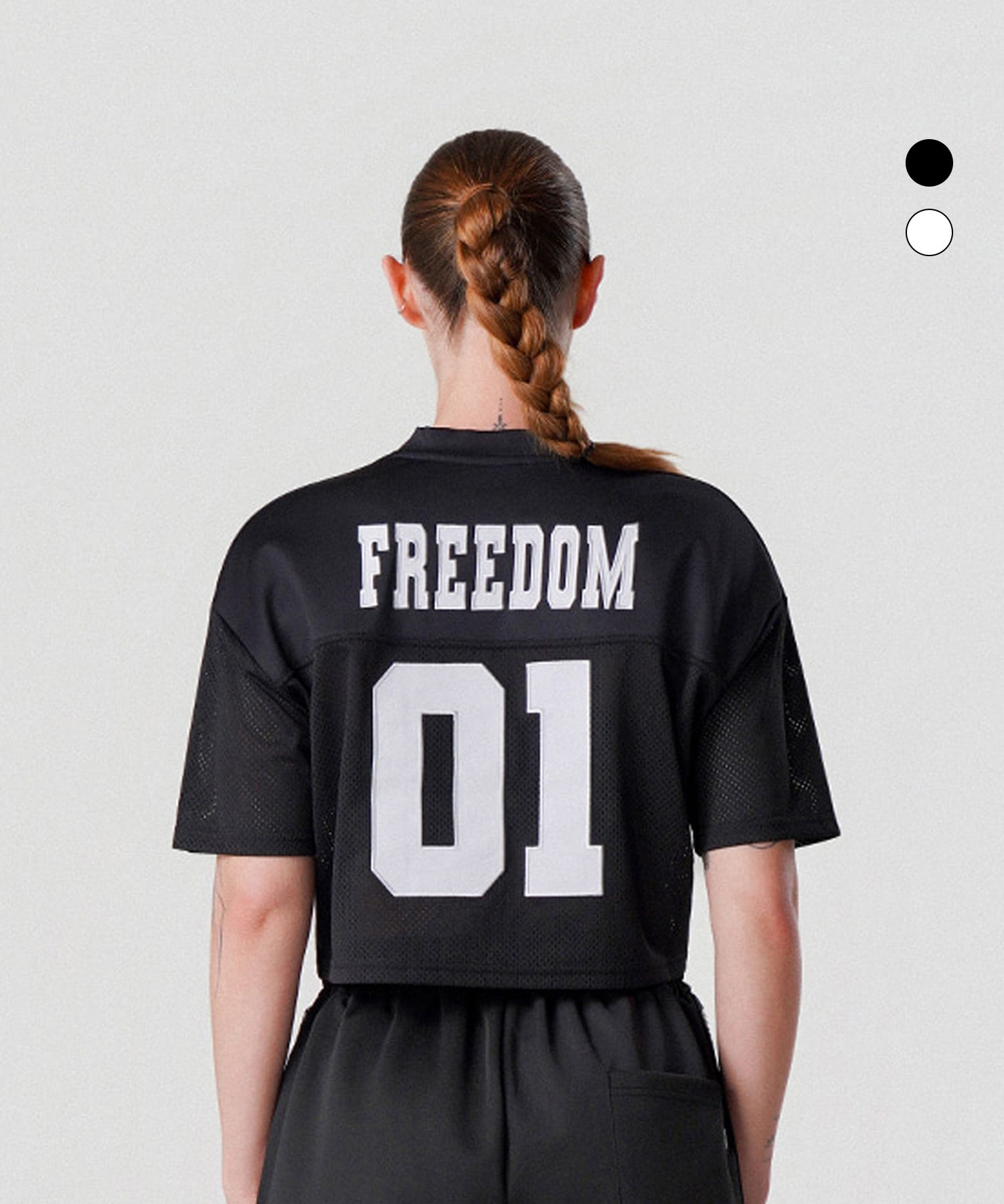 Freedom　Mesh Rugby Jersey_2color MUSINSA | FREEDOM Womens Crop Rugby Jersey_2color