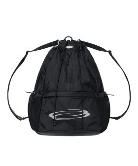 MUSINSA公式 | OPENING PROJECT Mesh Pocket String Bag - Black