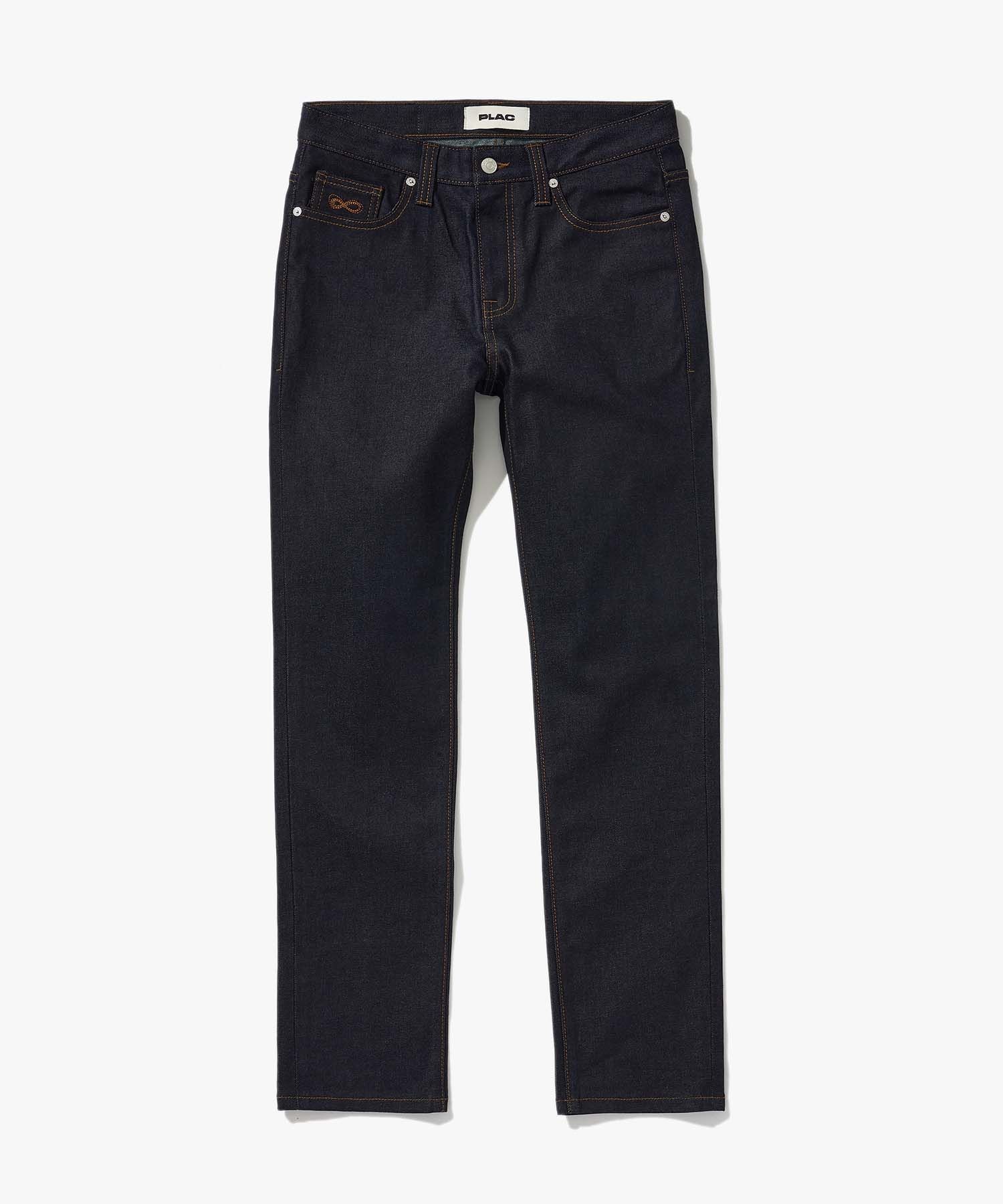 MUSINSA | PLAC Slim Straight Denim Pants M26 Low