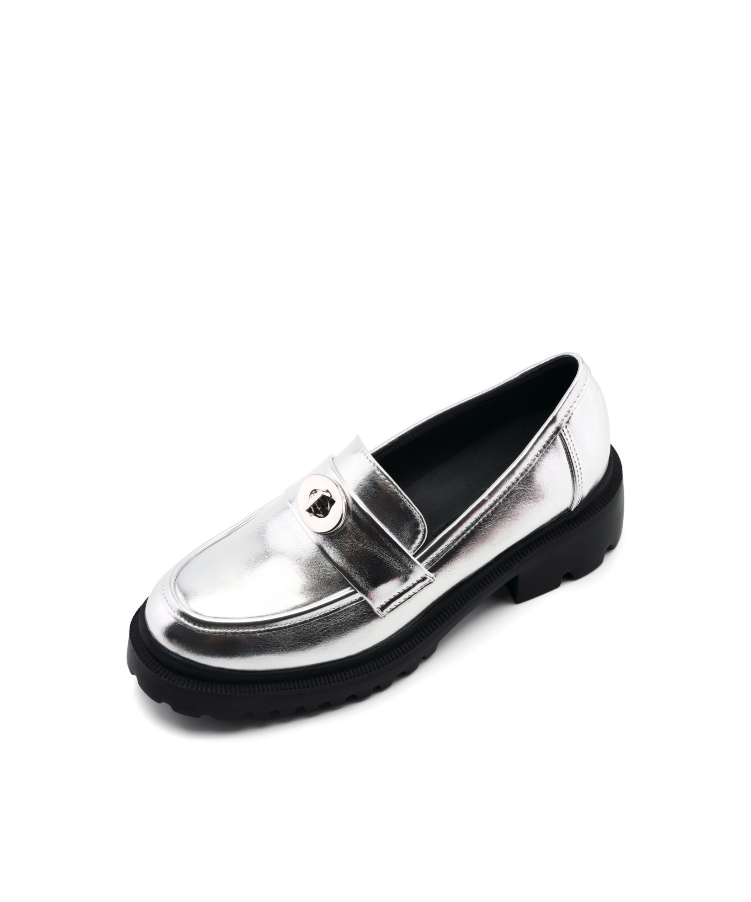 【SPUR】Instep Lock Chunky Loafer MUSINSA | SPUR Instep Lock Chunky Loafer 5cm -US8043 (2color)