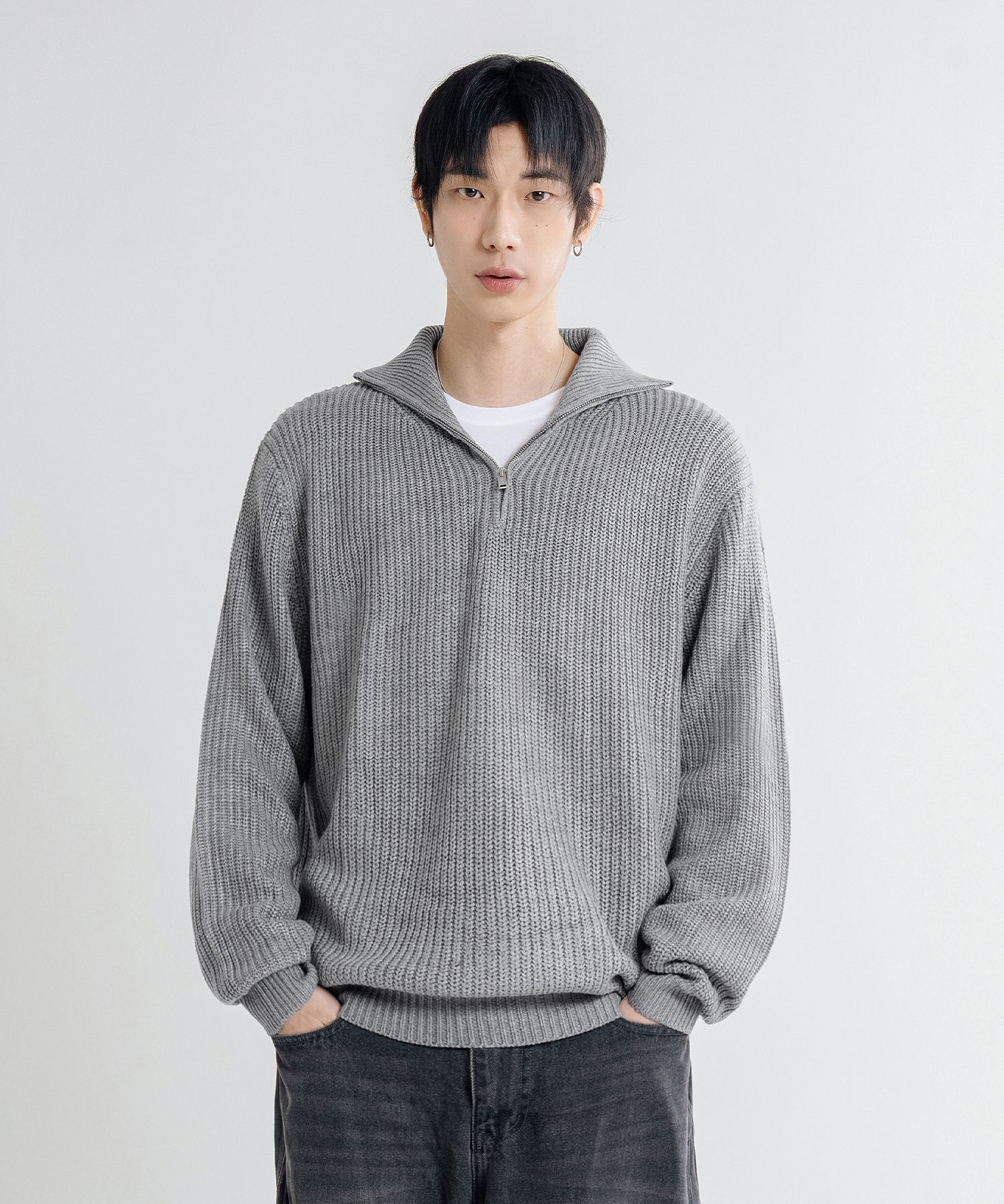 【未使用品】MEYAME LONG SLIT HALF-SLEEVE KNIT LONG SLIT HALF-SLEEVE KNIT – MEYAME