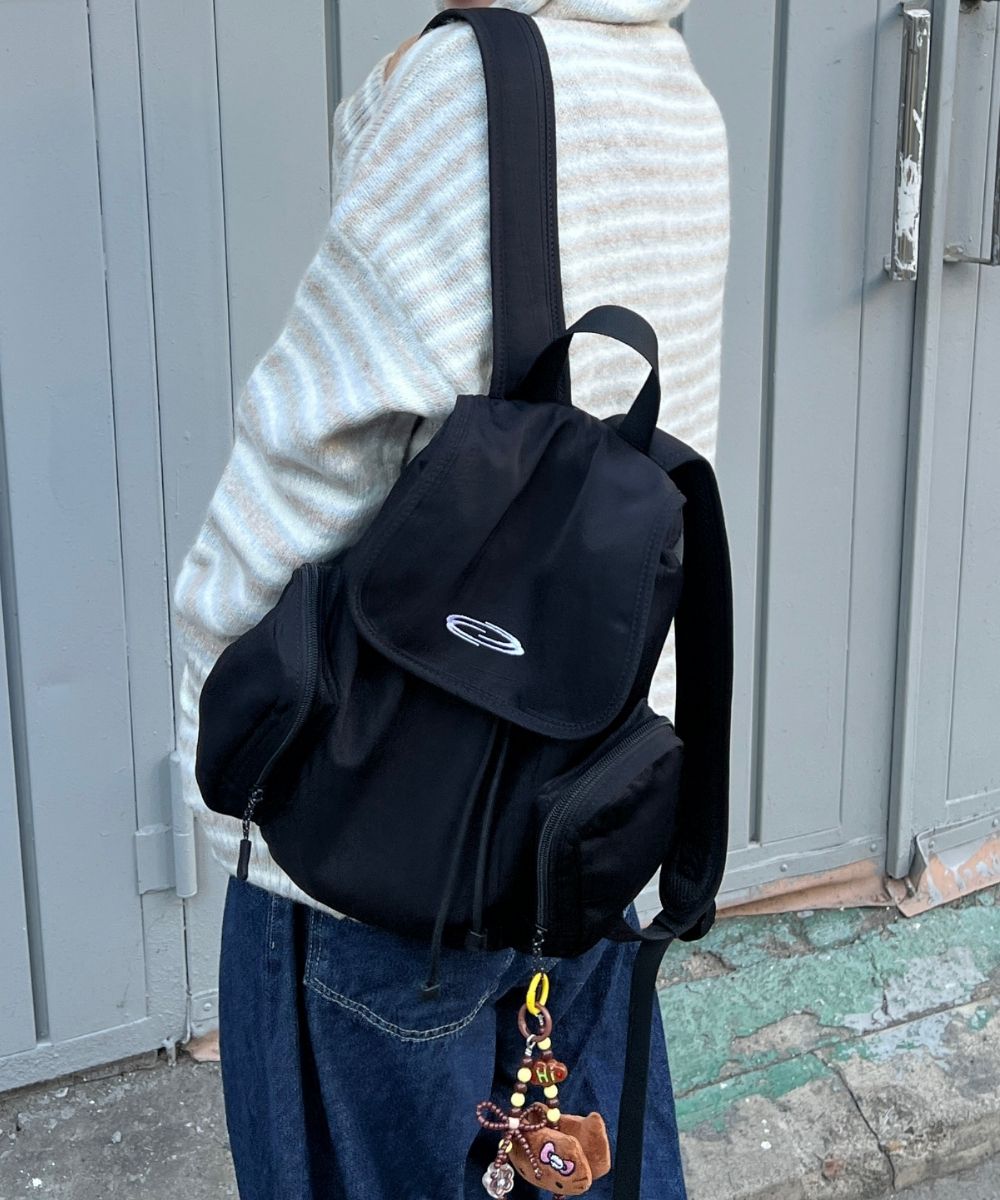 MUSINSA公式 | OPENING PROJECT Mini Rucksack - Black