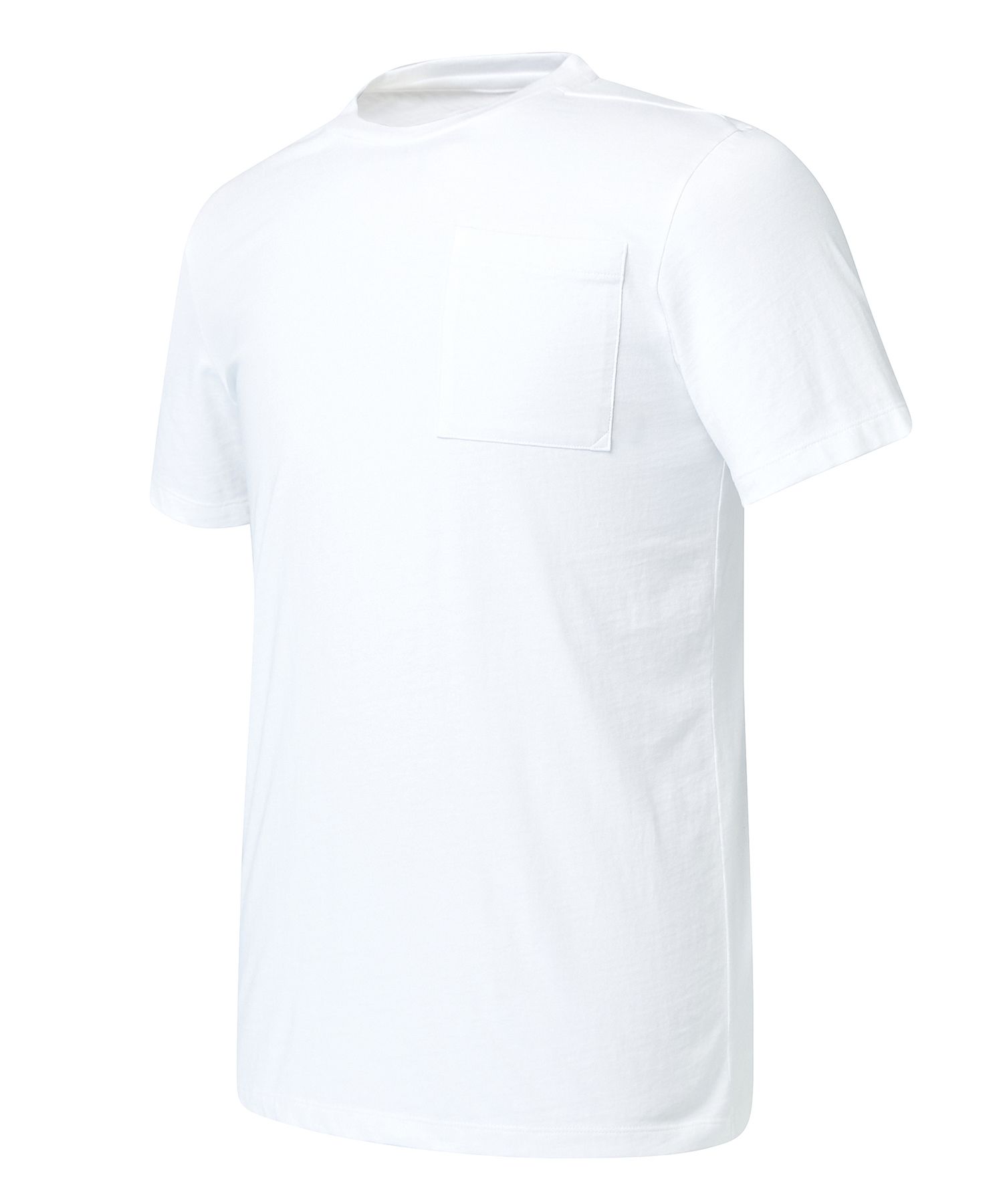 GALEX 데일리 파켓 반팔 티셔츠 화이트 GA4284 WH