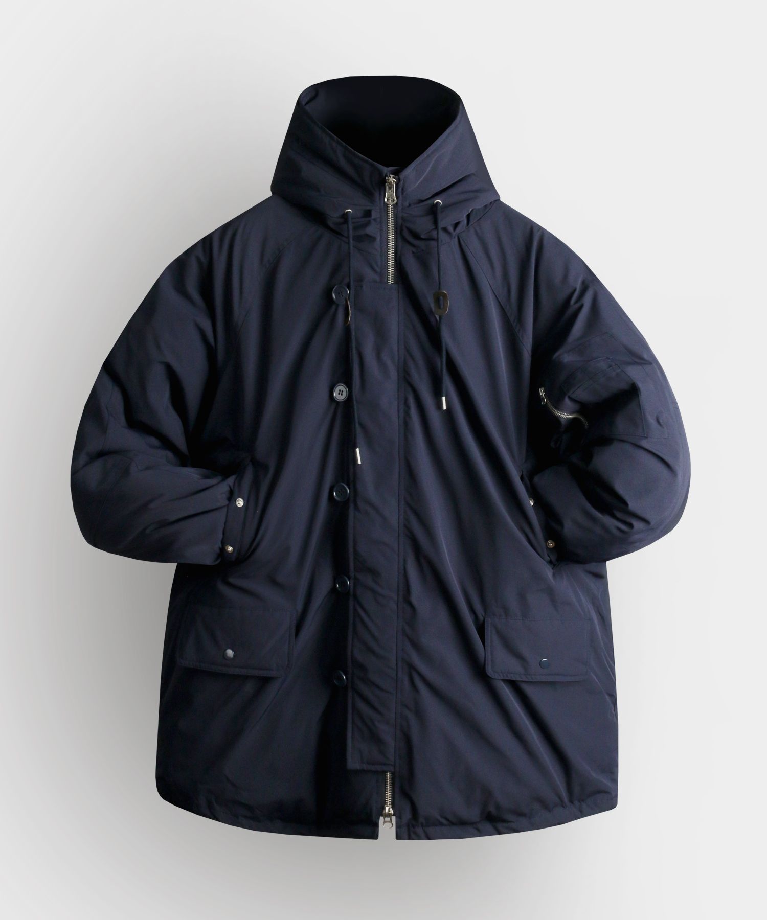 あいぬー MUSINSA公式 | INDUST シグニチャーN3Bダウンパーカー_ネイビー