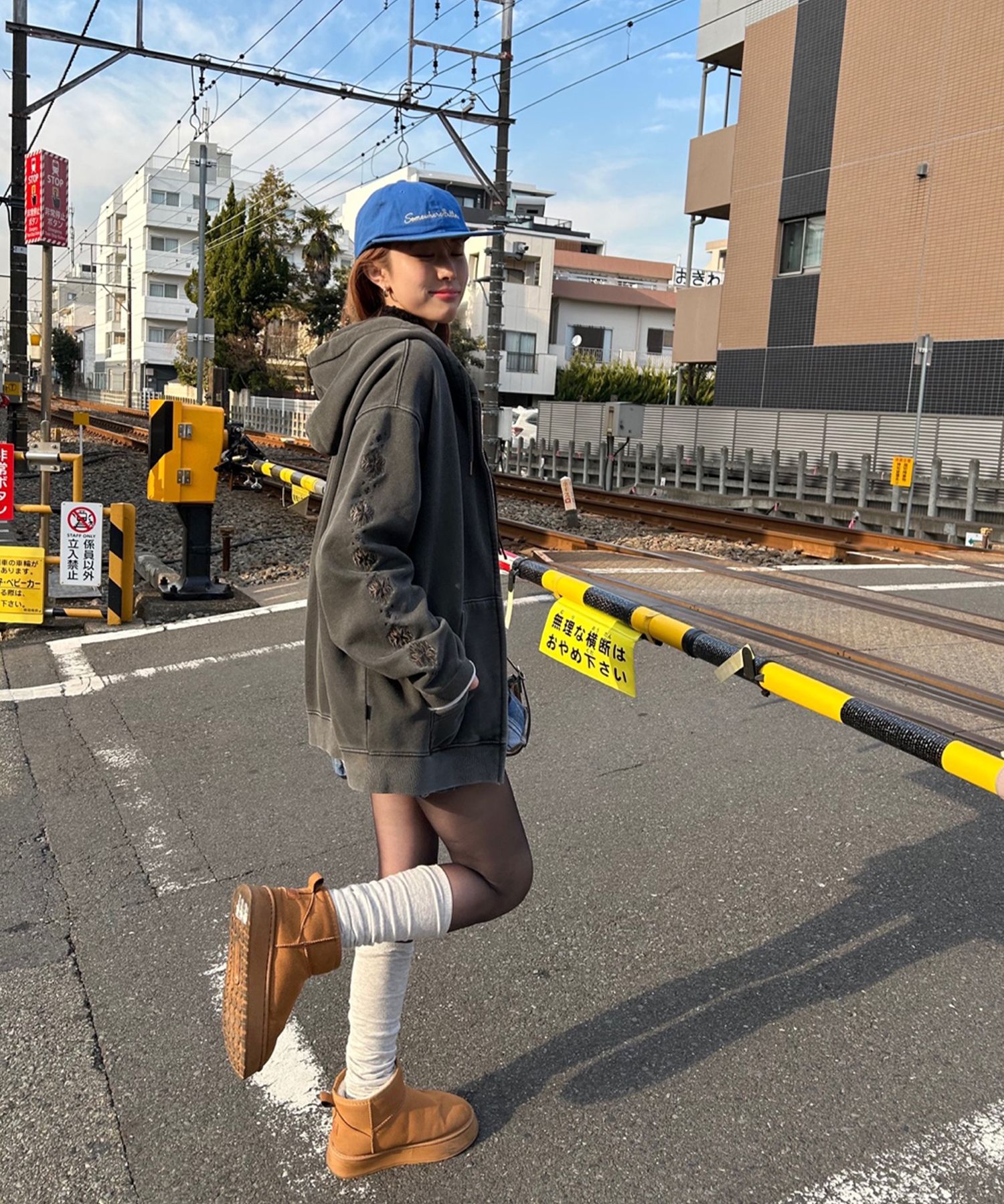 MUSINSA公式 | CPGN STUDIO [2-WAY] Skirt Sleeve Pigment Hood