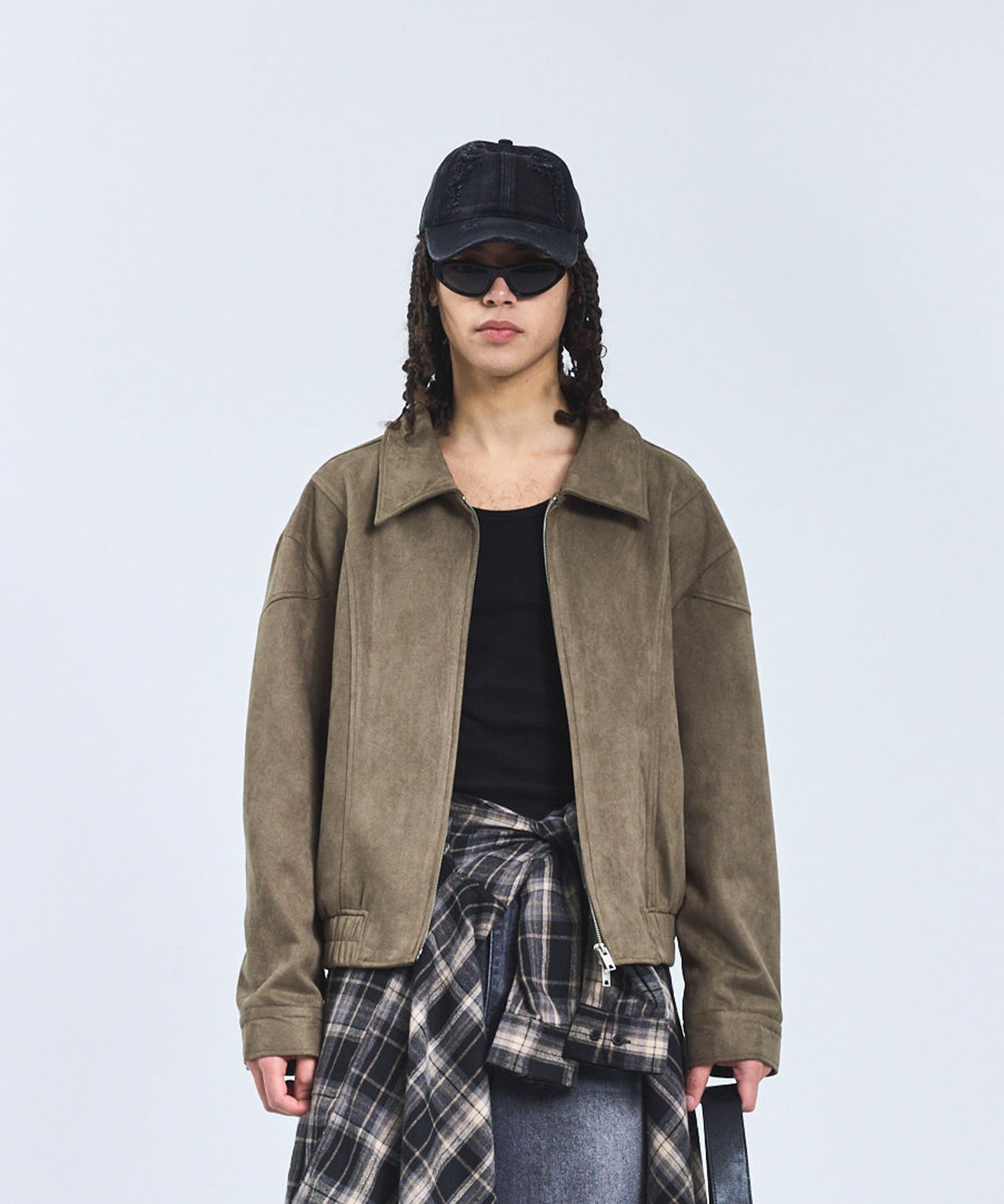 MUSINSA公式 | STANDARDERROR 87-STAN061 レイヤーラインスエード 