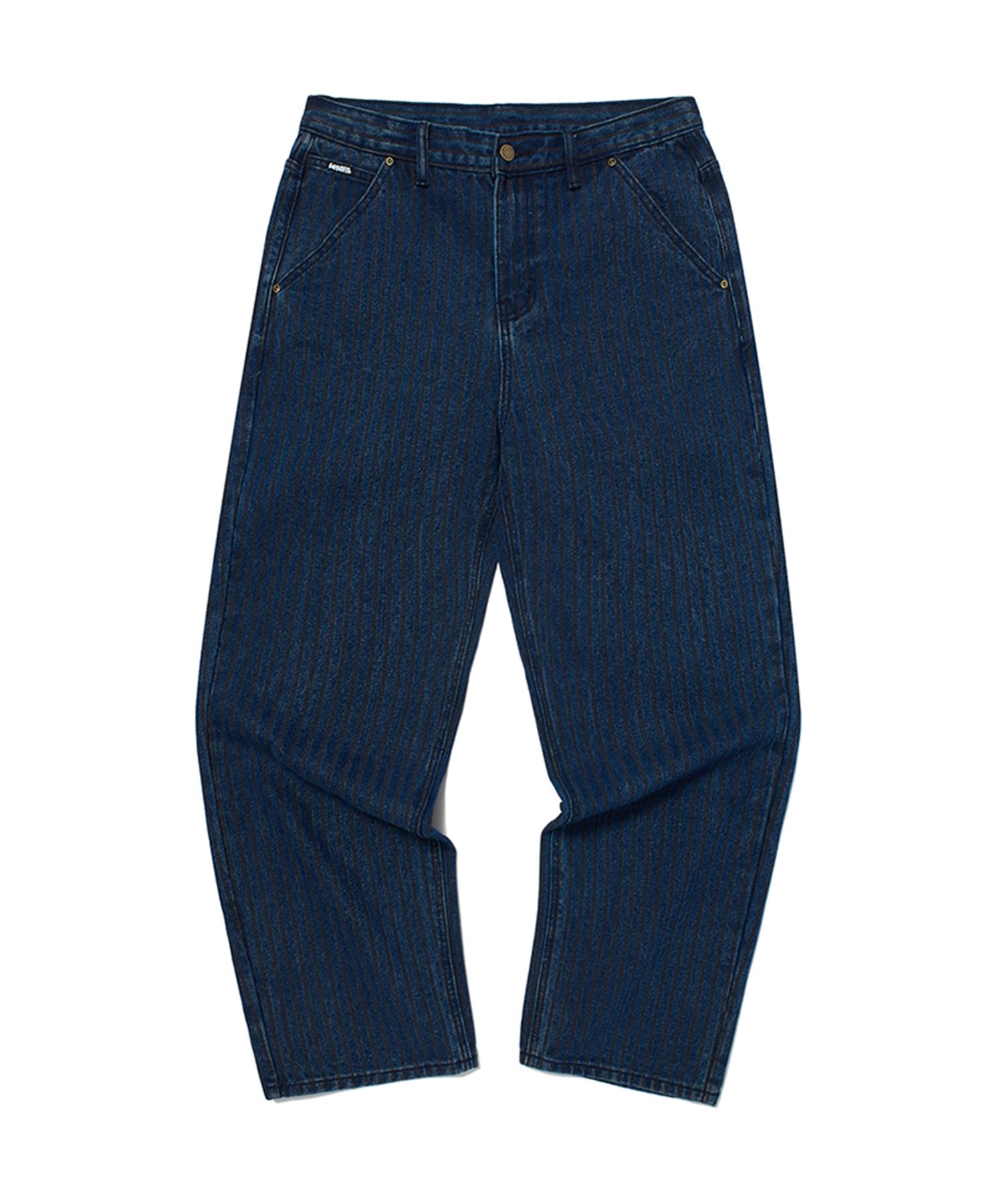 ★2025SS新作★WKNDRS★STRIPE DENIM PANTS MUSINSA | WKNDRS STRIPE DENIM PANTS (DENIM)