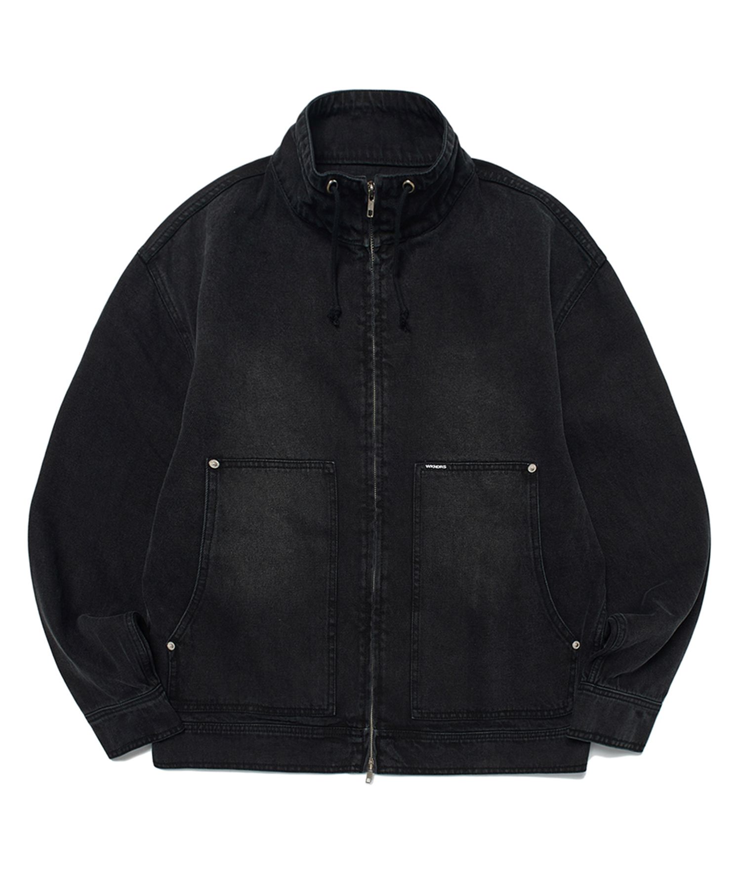 ★2025SS新作★WKNDRS★DRAGGY WORK JK MUSINSA | WKNDRS DRAGGY WORK JK (BLACK)