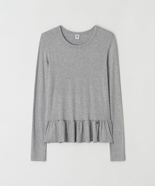 Tシャツ・カットソー RONRON PENDANT RUFFLE LAYERED SLIM LONG SLEEVE MINT MUSINSA公式 | RONRON PENDANT RUFFLE LAYERED SLIM LONG SLEEVE
