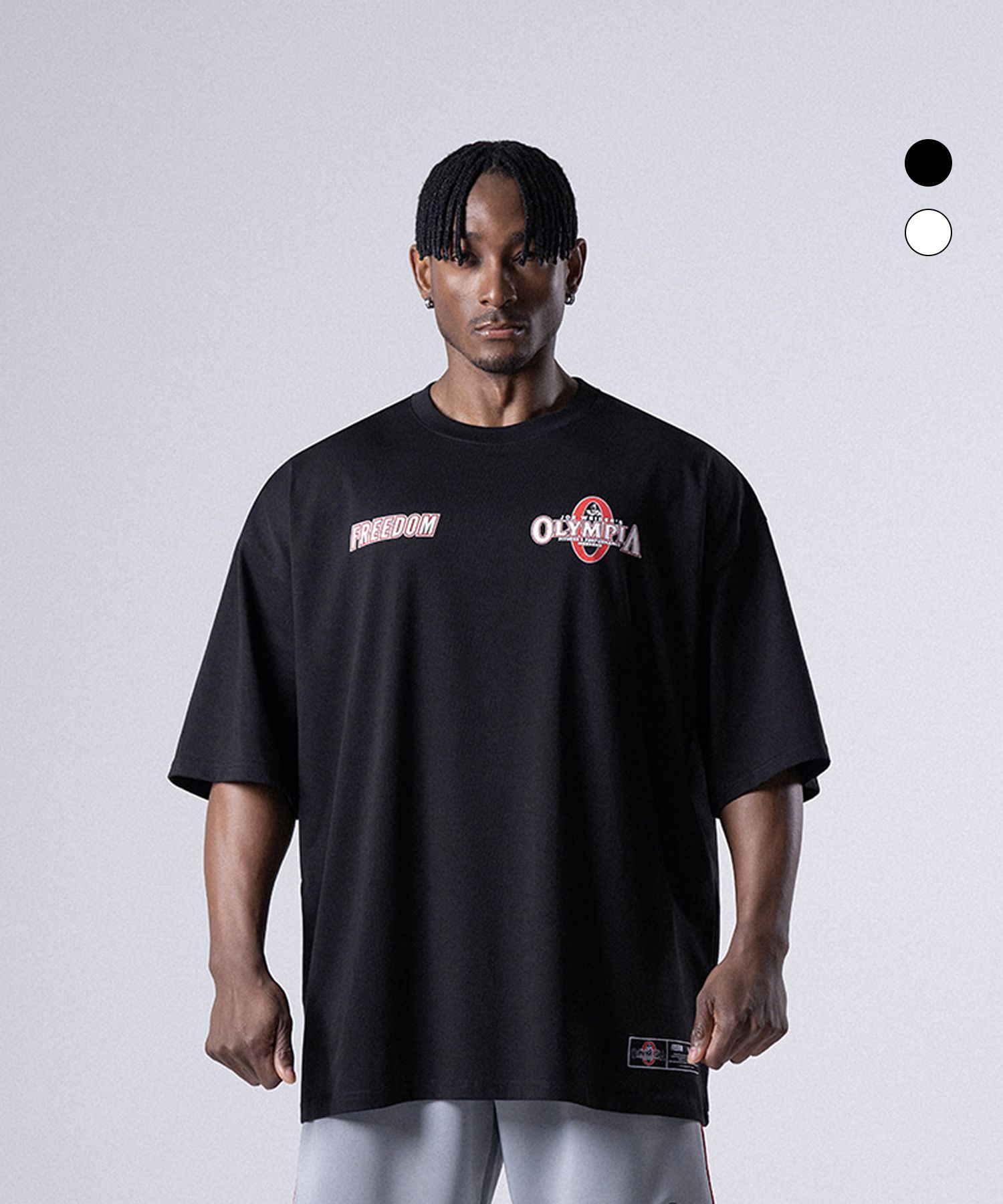 オリンピア Tシャツ Olympia Small Logo T-Shirts (Black) | FREEDOM