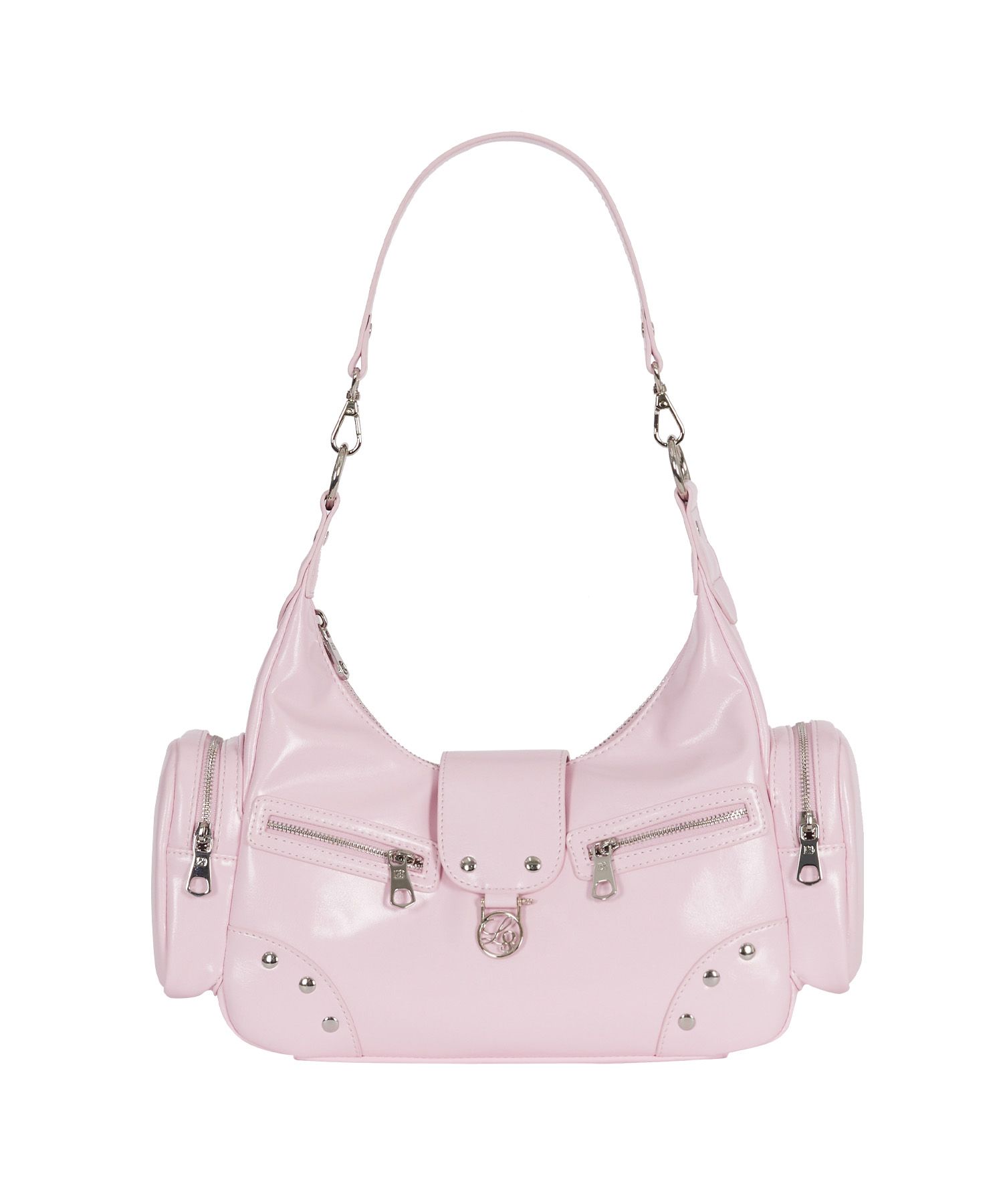 MUSINSA公式 | ILLIGO ルビー スタッド ショルダーバッグ ピンク