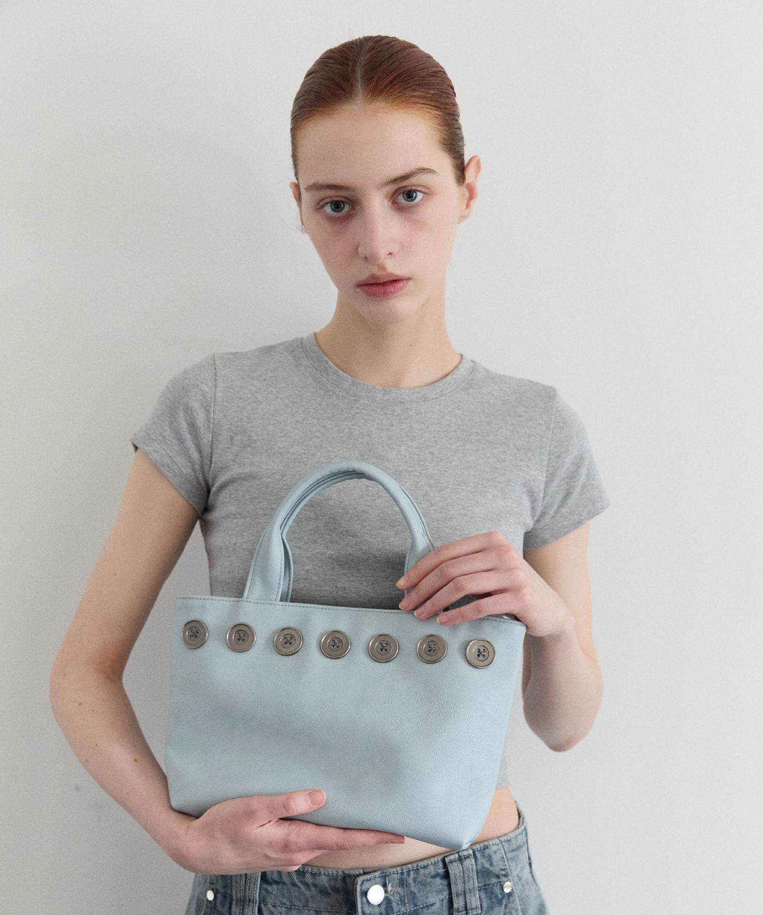 MUSINSA公式 | FILLINTHEBLANK Sunday Tote Bag (button wide