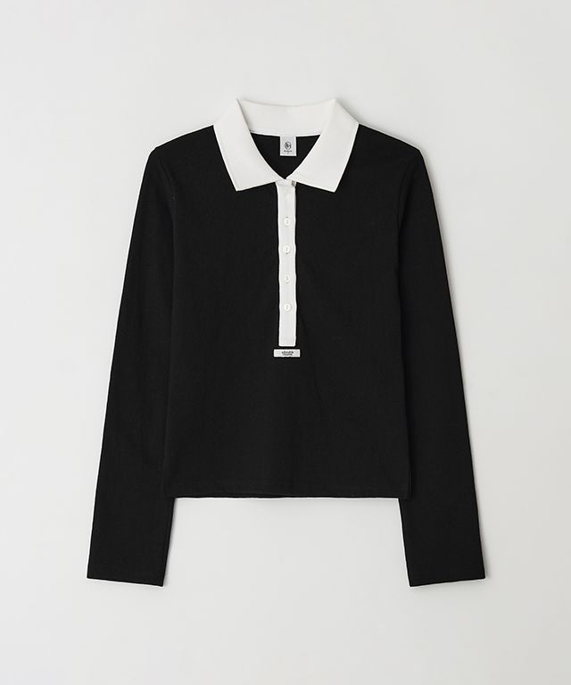 ★送料・関税込★RONRON★Henryneck Long Sleeve★ RONRON Henryneck Long Sleeve Black