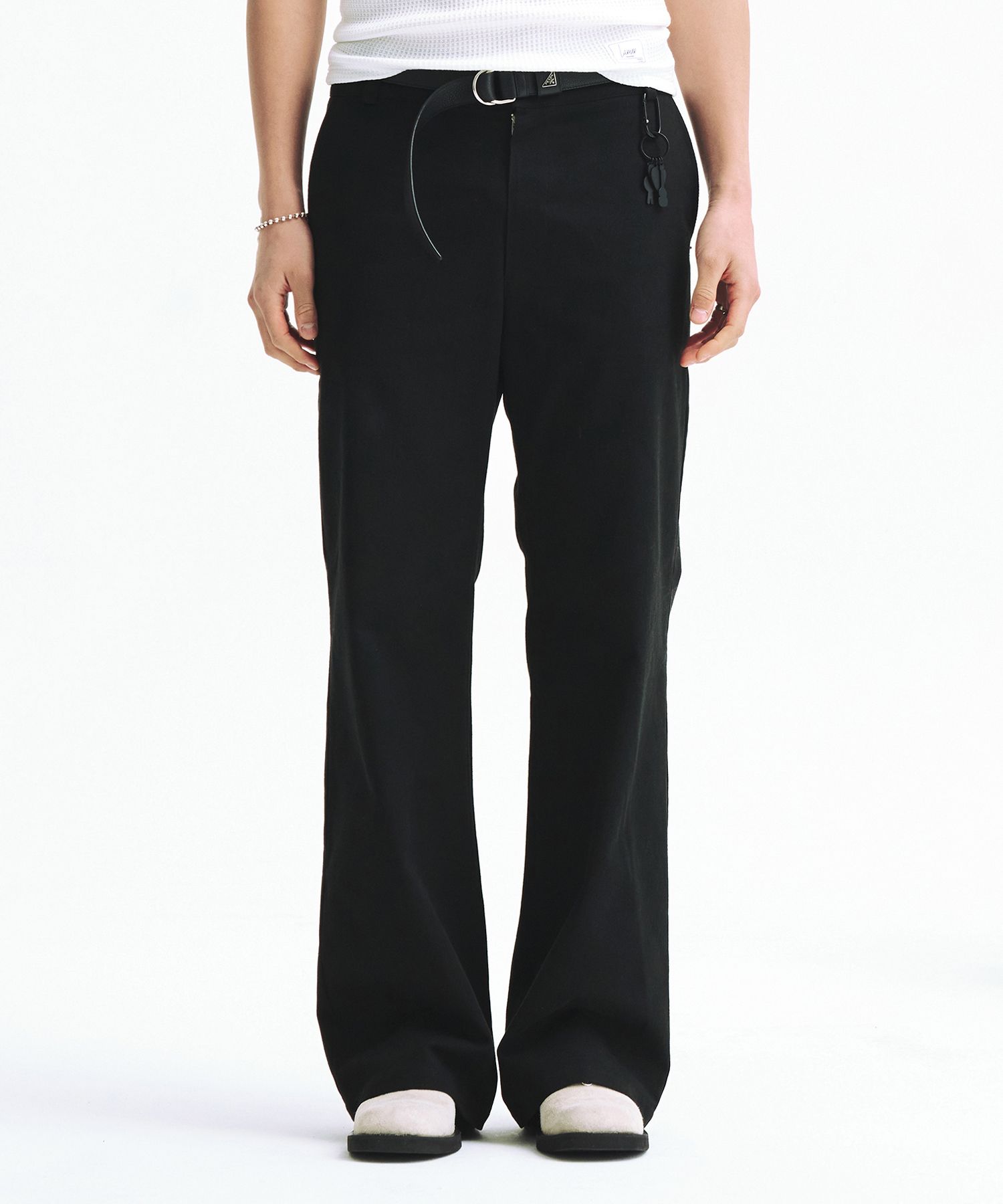 【LA MER MA MAISON】25SS★ BIO DENIM BOOTS CUT PANTS MUSINSA | LA MER MA MAISON Bio denim bootcut pants black