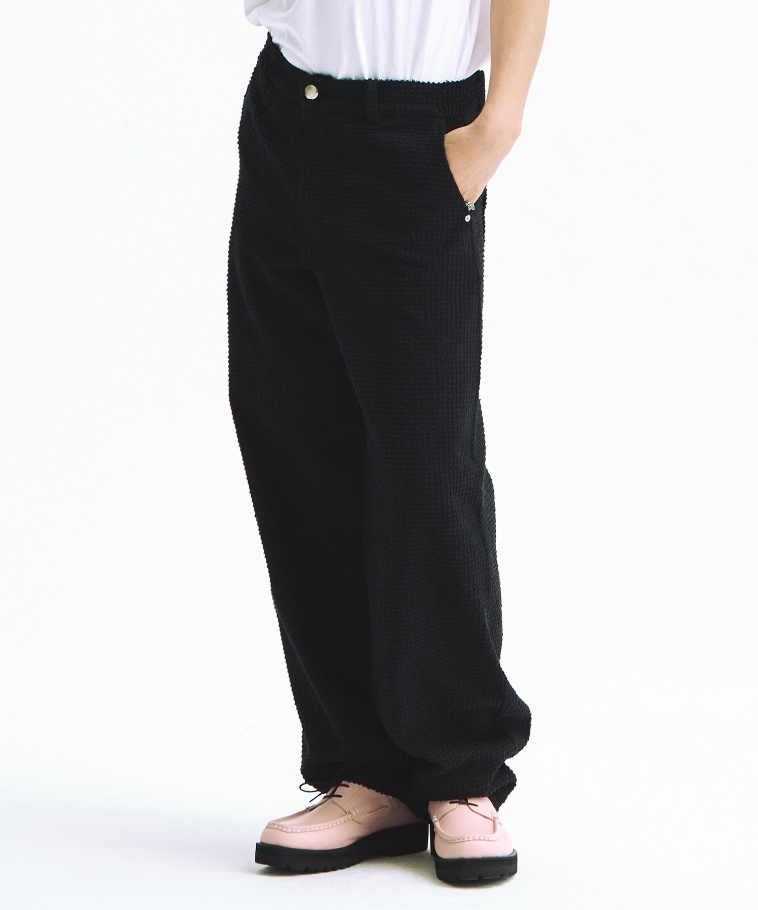 ラメルマメゾン正規品★25SS★DENIM BALLOON PANTS MUSINSA公式 | LA MER MA MAISON Denim Balloon Pants Black