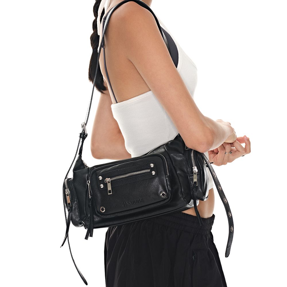 ●BLACKPURPLE● Marco Bag (3色) unisex BLACK PURPLE】Marco Bag | OUR BRAND,BLACK PURPLE | PRESSING