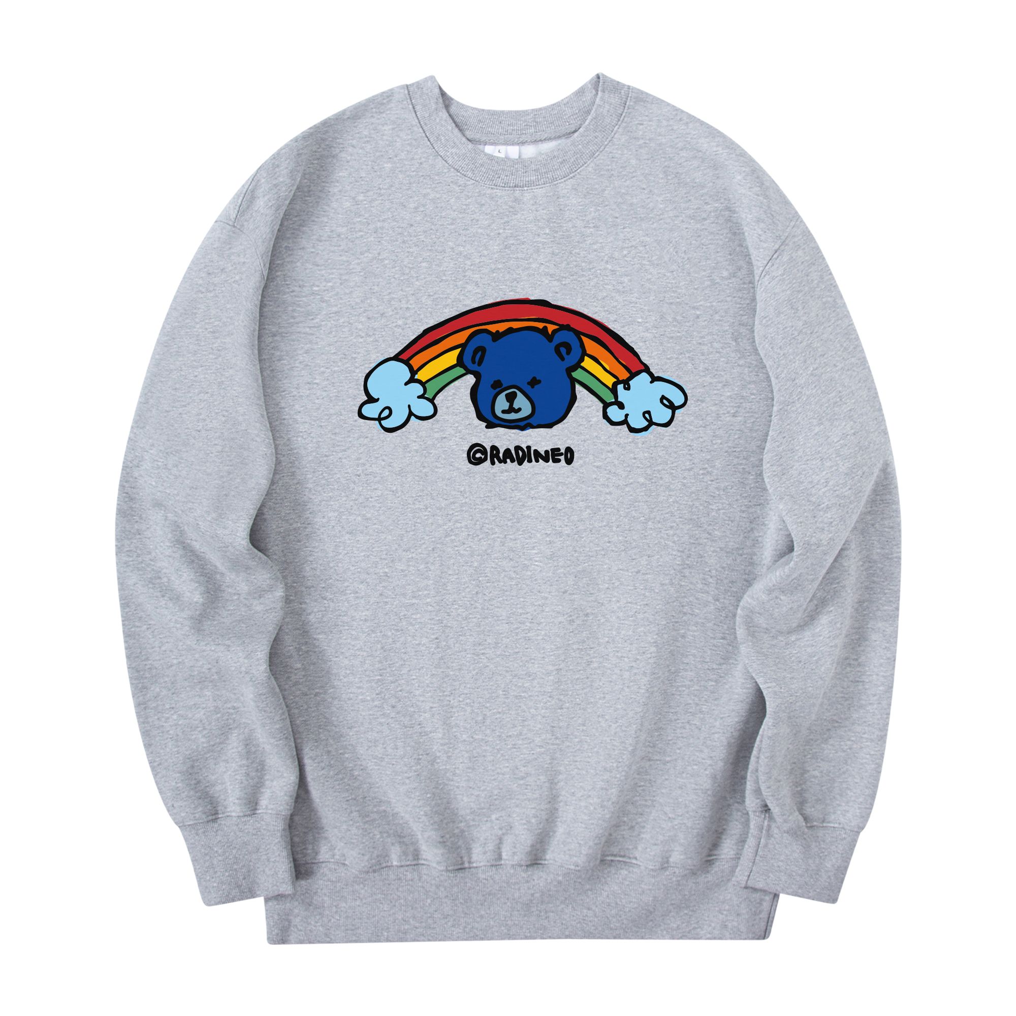 日本未入荷RADINEOのRainbow Bear Man to Man 全3色 MUSINSA | RADINEO Rainbow Bear Man to Man Black