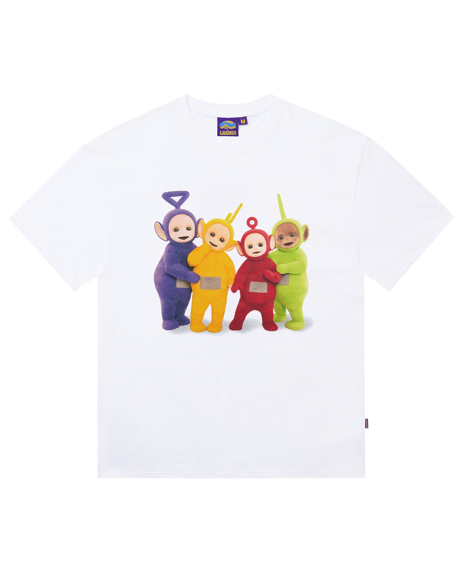 Tシャツ・カットソー LAUGHER Teletubbies Poringer T-Shirt White TE39 MUSINSA | LAUGHER [Teletubbies] Hug T-shirt - White