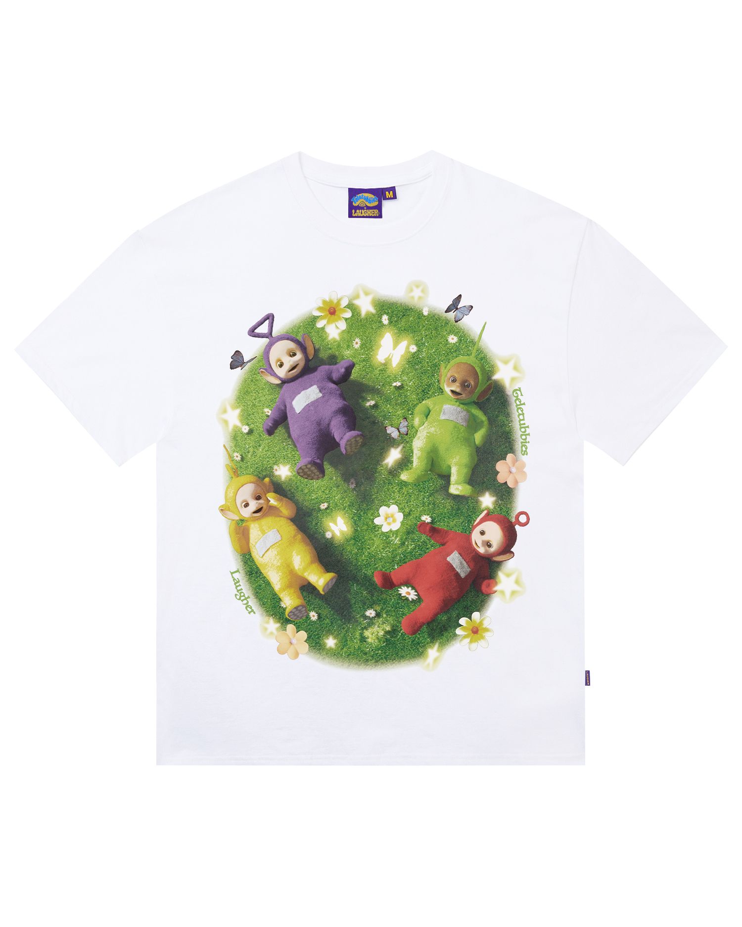 Tシャツ・カットソー LAUGHER Teletubbies Garden Toby T-Shirt White TE23 MUSINSA | LAUGHER [Teletubbies] Garden Teletubbies T-Shirt