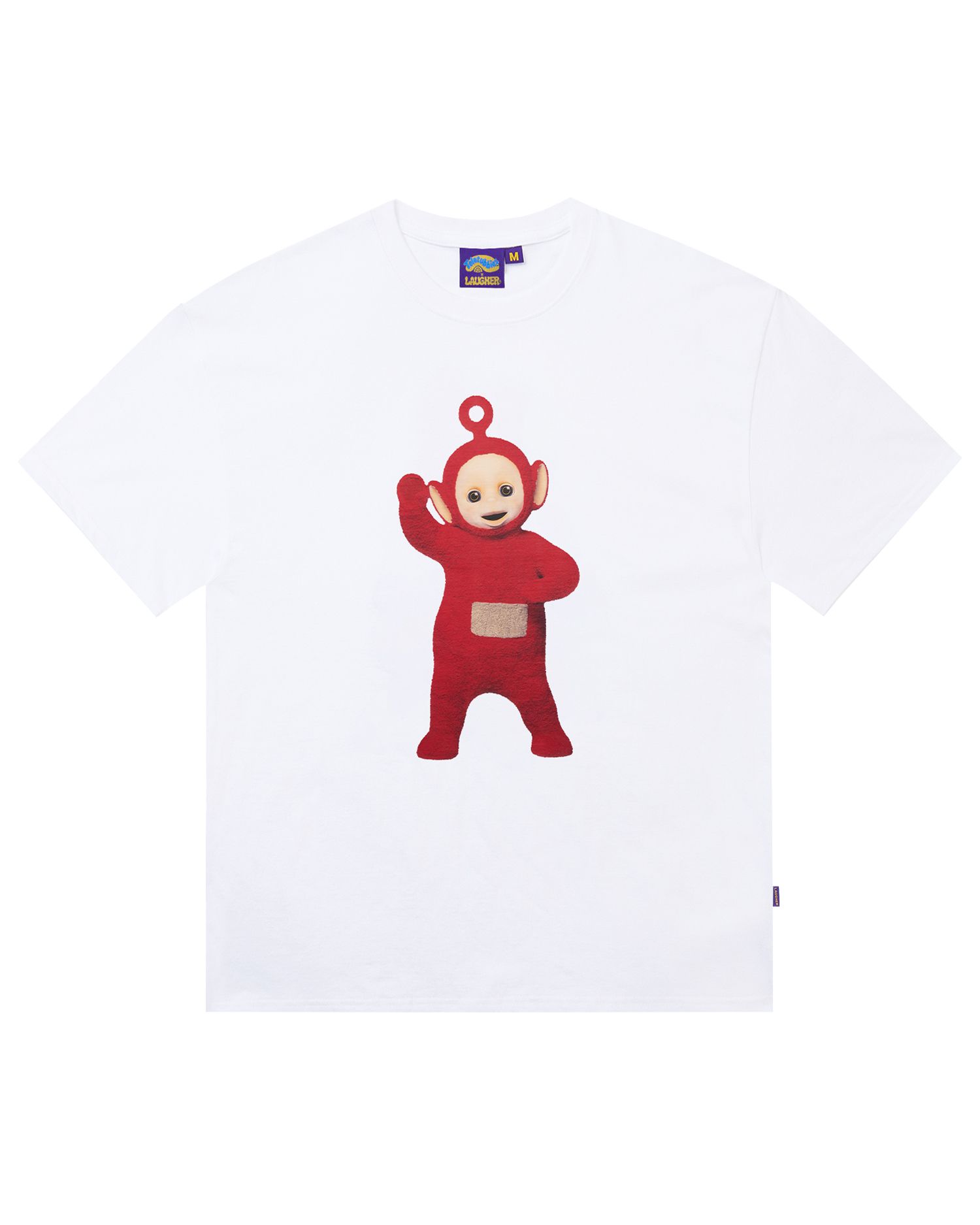 Tシャツ・カットソー LAUGHER Teletubbies Motion Po T-Shirt Black TE34 MUSINSA | LAUGHER [Teletubbies] Motion Po T-shirt - Black