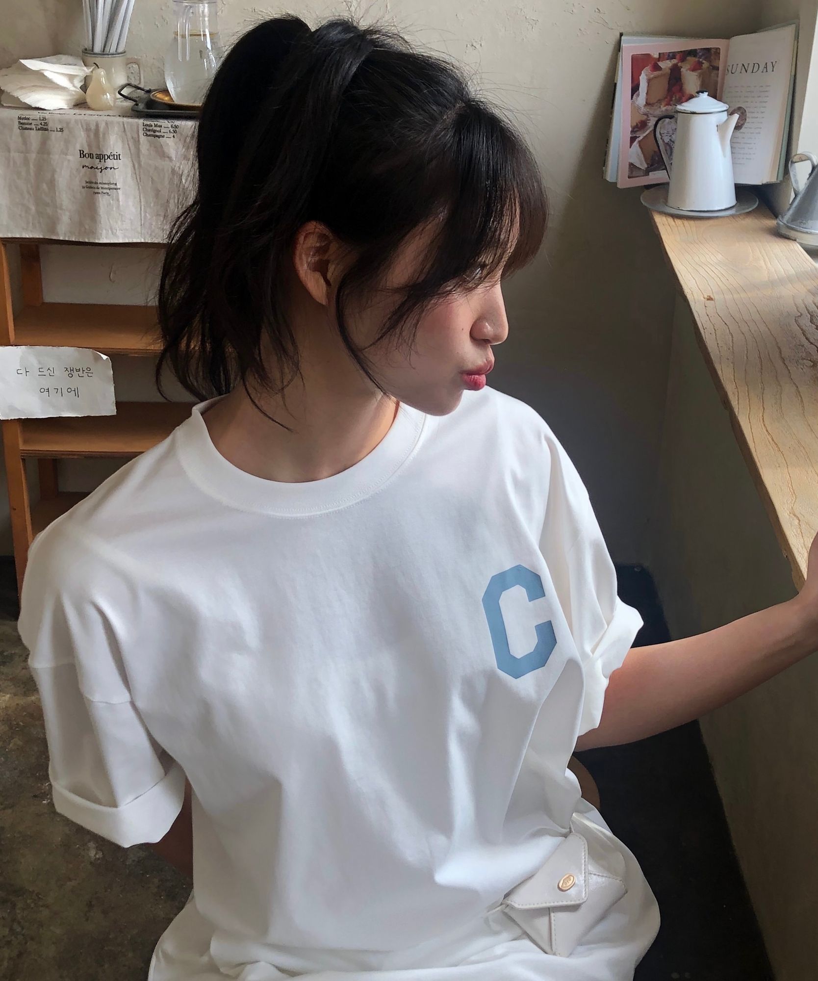 Tシャツ・カットソー COVERNAT CoverNatXWrangler Motorcycle Pigment T-Shirt White Covernat | Official Store – Shop Trendy Fashion at MUSINSA