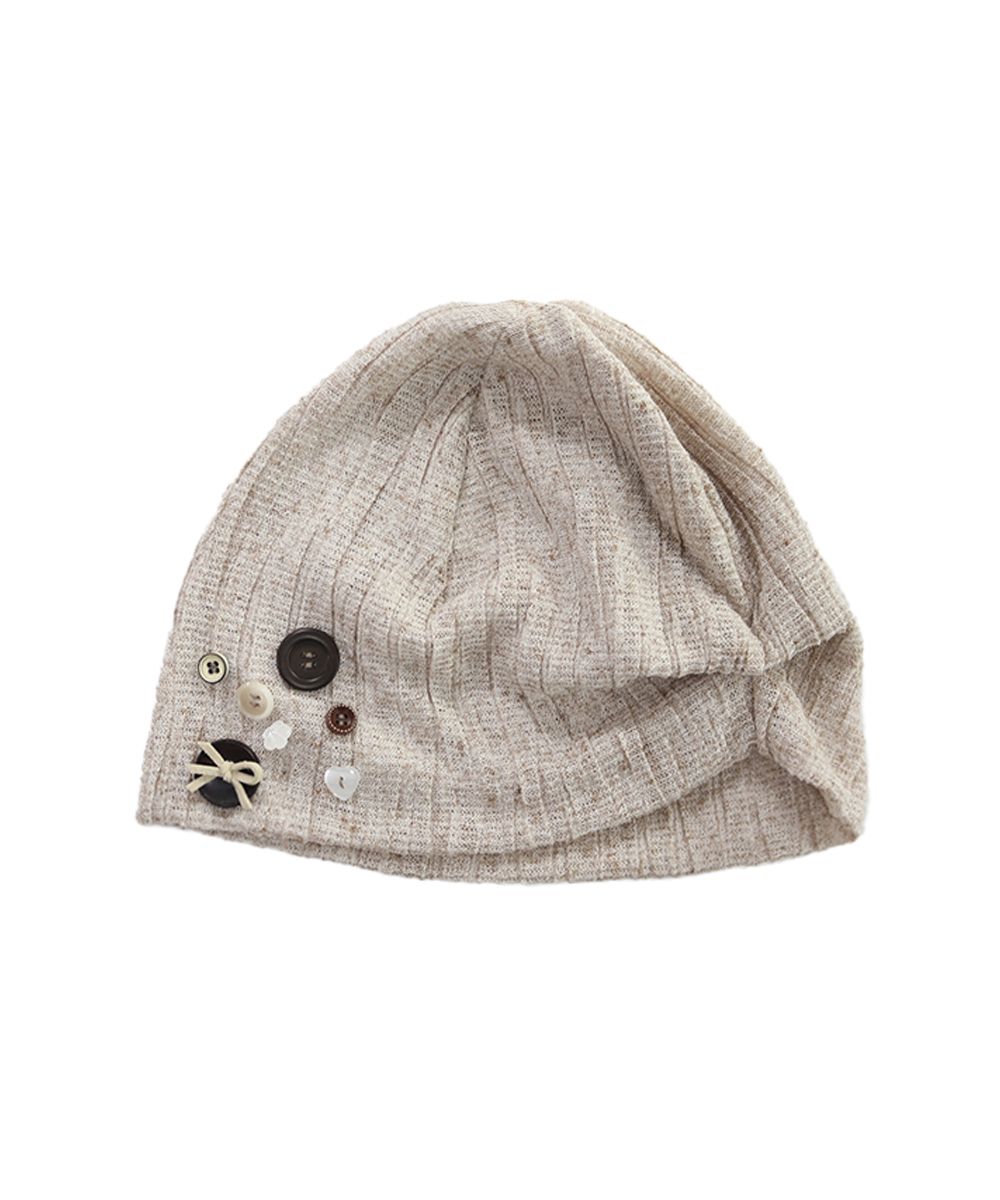 【SIO】BUTTON POINT BEANIE MUSINSA | SIO Button Point Beanie [Oatmeal]