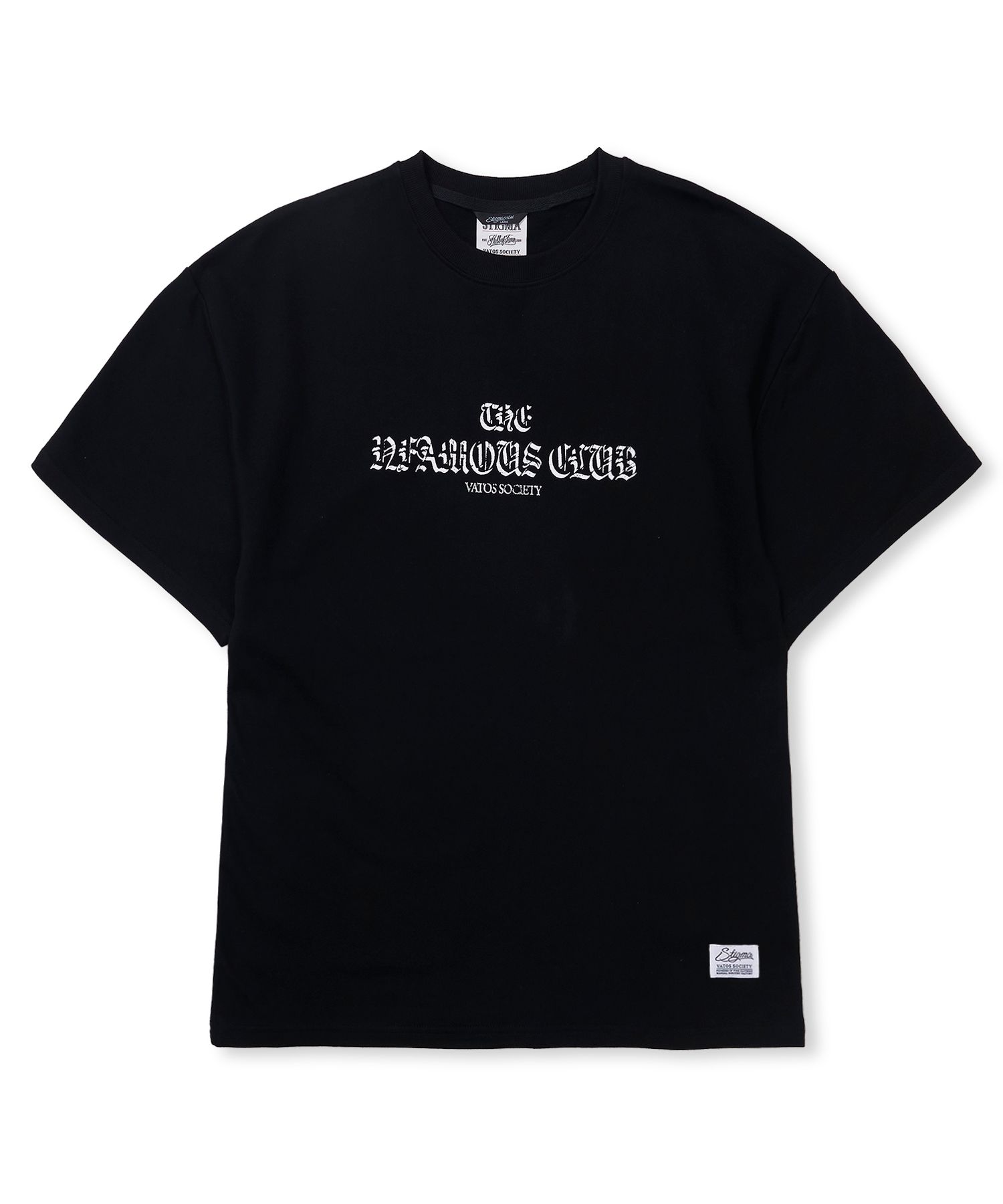 [ STIGMA ]★25SS★韓国人気★Infamous Semi-oversized T-shirts STIGMAのInfamous Semi-oversized T-shirts Infamous Semi