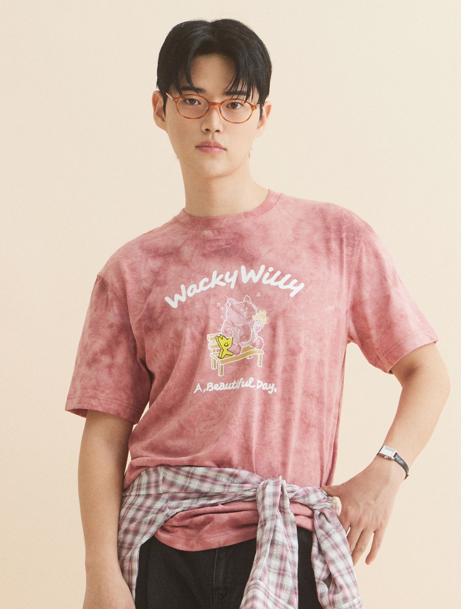 [WACKYWILLY]サーフィン キキ グラフィック Tシャツ (3 COLOR) WACKYWILLY]サーフィン キキ グラフィック Tシャツ (3 COLOR