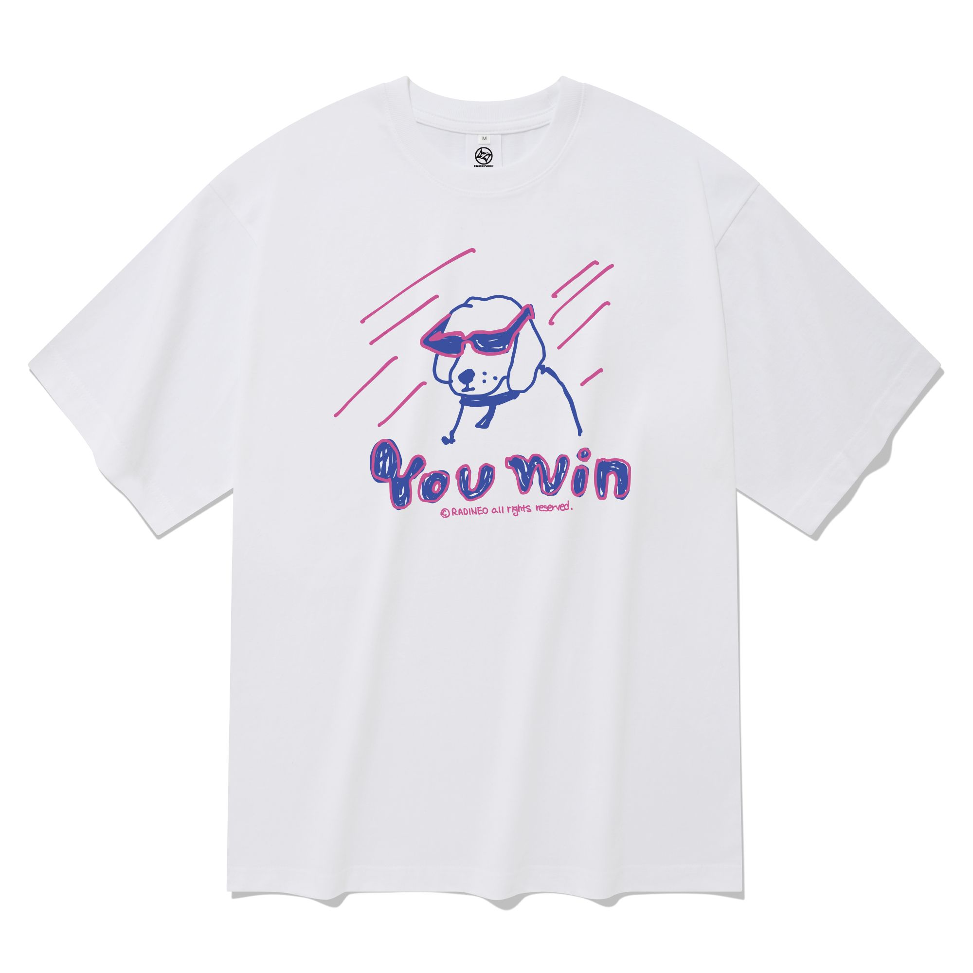 [RADINEO]★25SS★韓国人気★YOU WIN SHORT SLEEVE T-SHIRT MUSINSA | RADINEO You Win Short Sleeve T-Shirt Gray