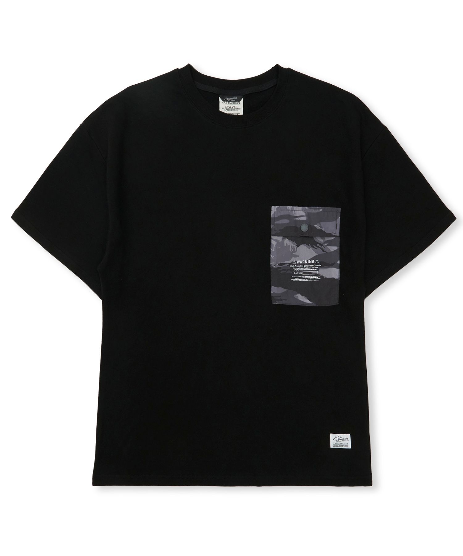 [ STIGMA ]★25SS★Camouflage STGM Semi-oversized T-shirts MUSINSA | STIGMA Camouflage STGM Semi-oversized T-shirts Melange