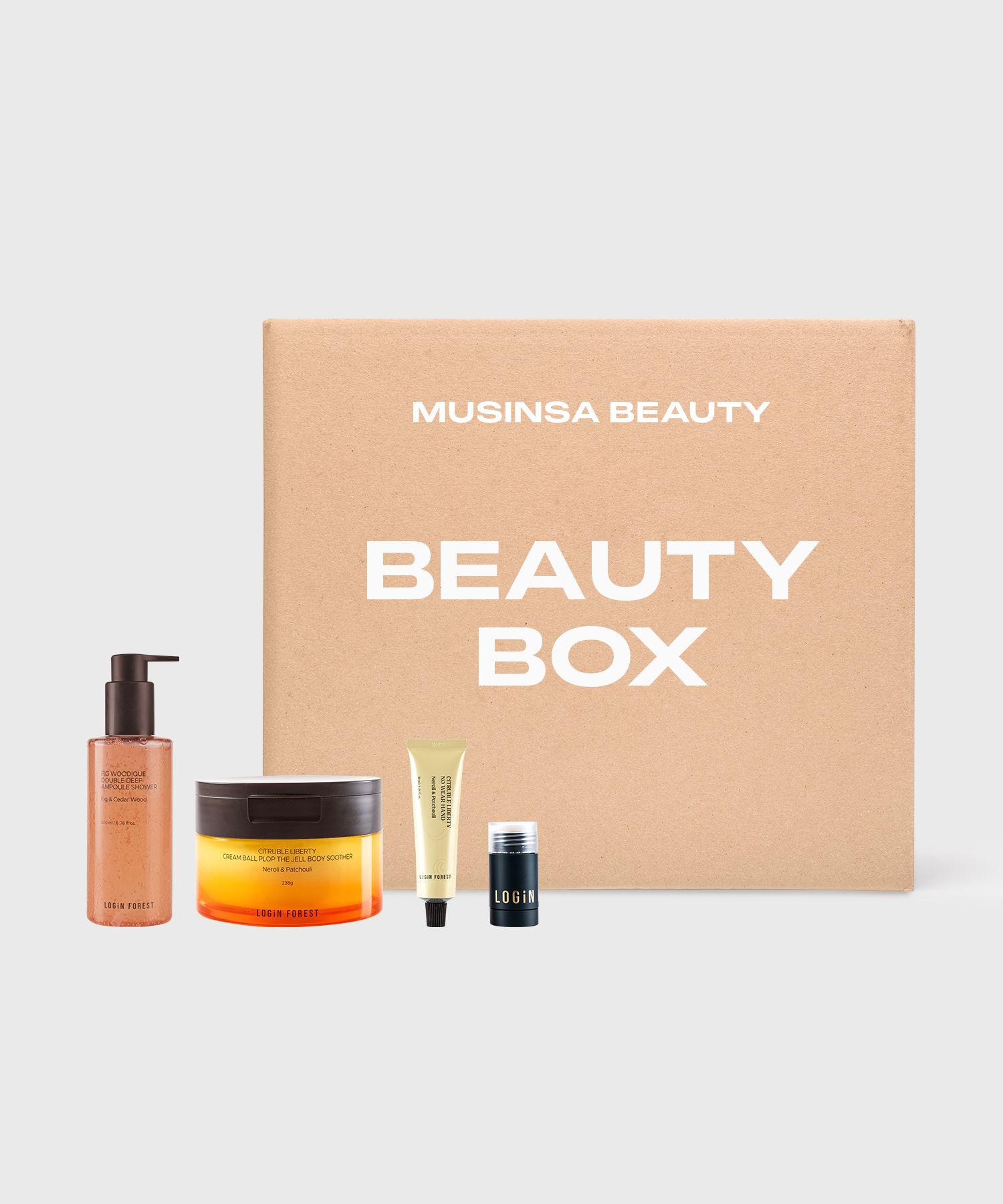 MUSINSA LOGIN FOREST PREMIUM BEAUTY BOX 人気