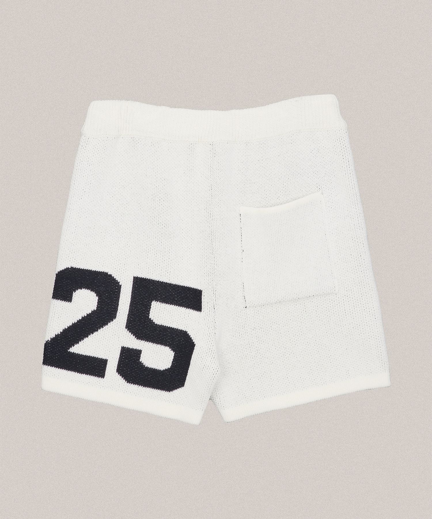 MUSINSA | NOHANT 25 JACQUARD KNIT SHORTS IVORY