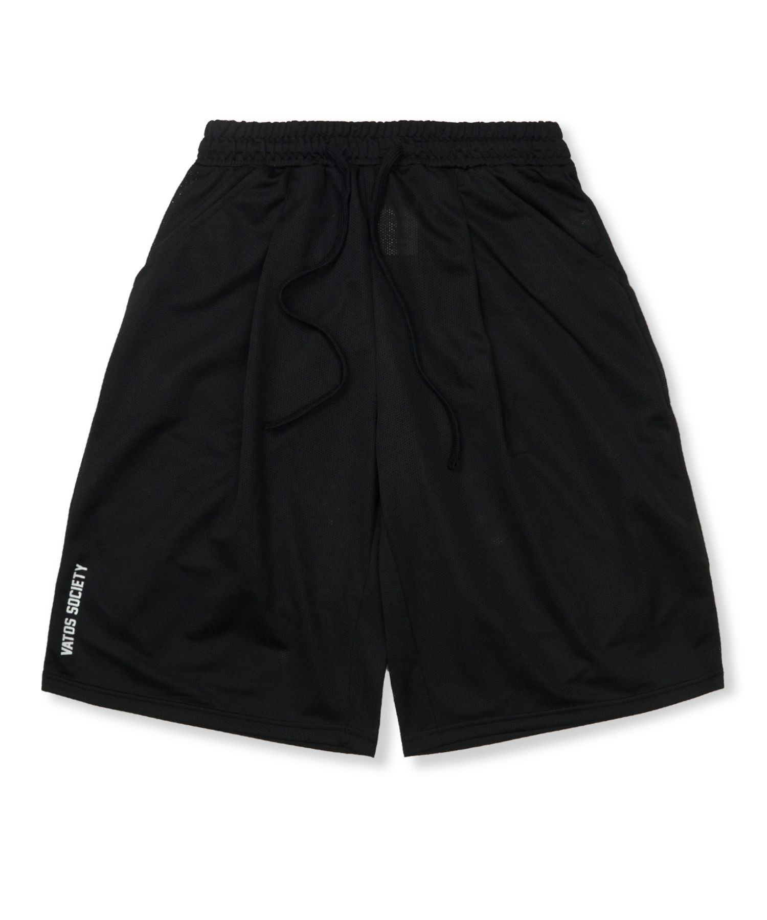 [ STIGMA ]★25SS★韓国人気★Mesh Wide Bermuda Pants MUSINSA公式 | STIGMA Mesh Wide Bermuda Pants Black