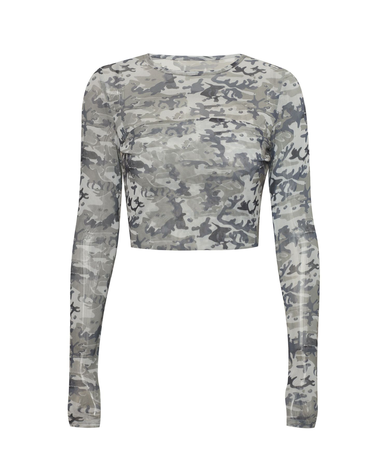 [DUCKDIVE]Camo See-Through Backopen Mesh Longsleeved★人気★ MUSINSA公式 | DUCKDIVE Camo See-Through Back Open Mesh Long
